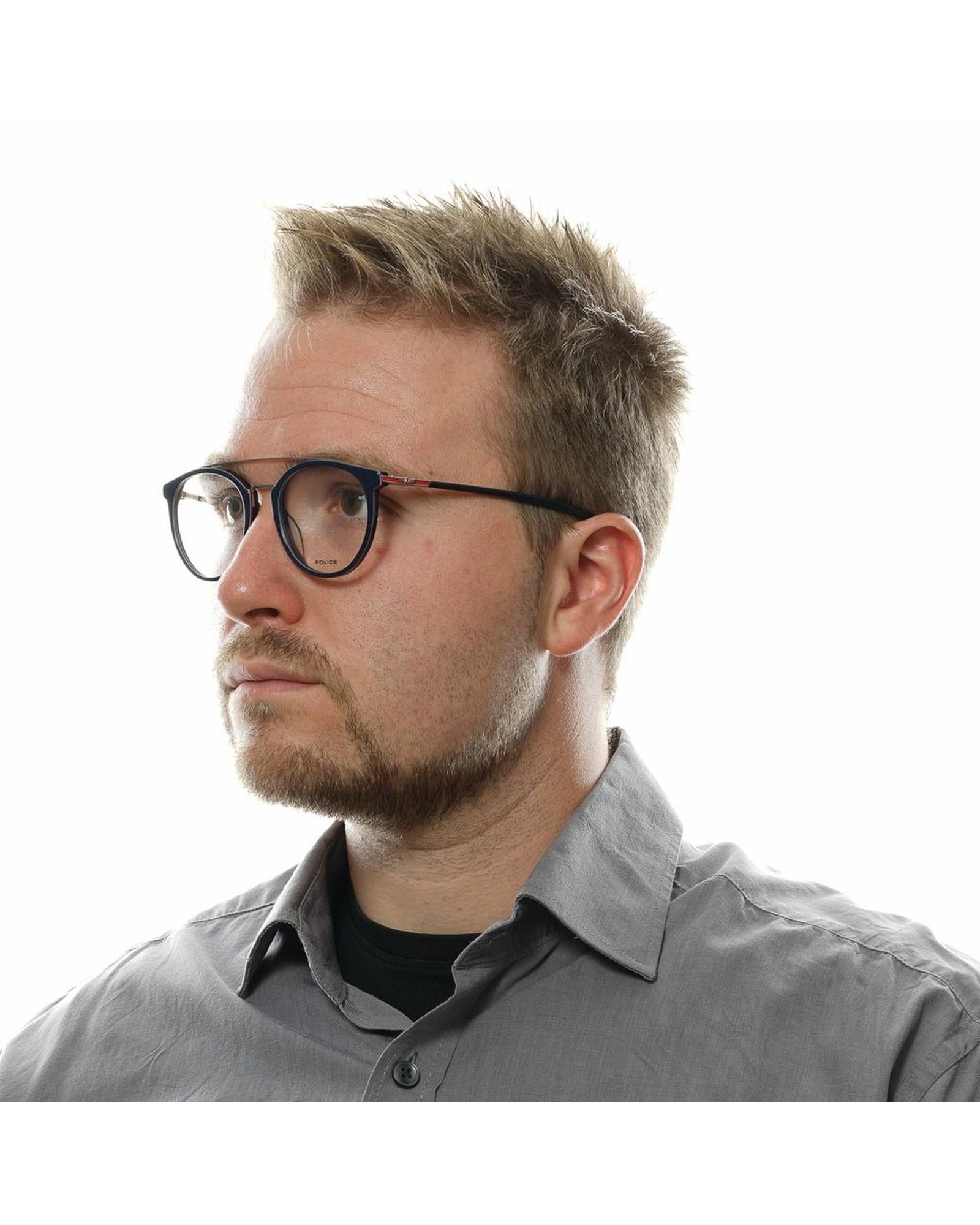 Police Men's Blue  Optical Frames - One Size 4
