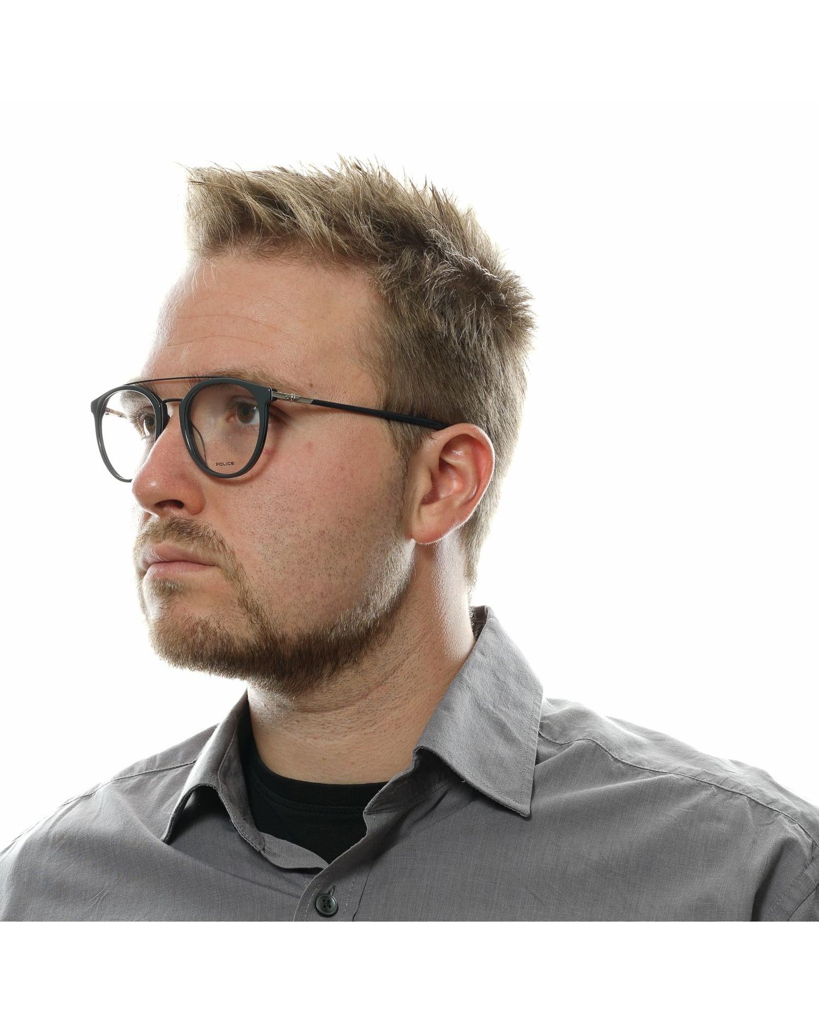 Police Men's Gray  Optical Frames - One Size 4