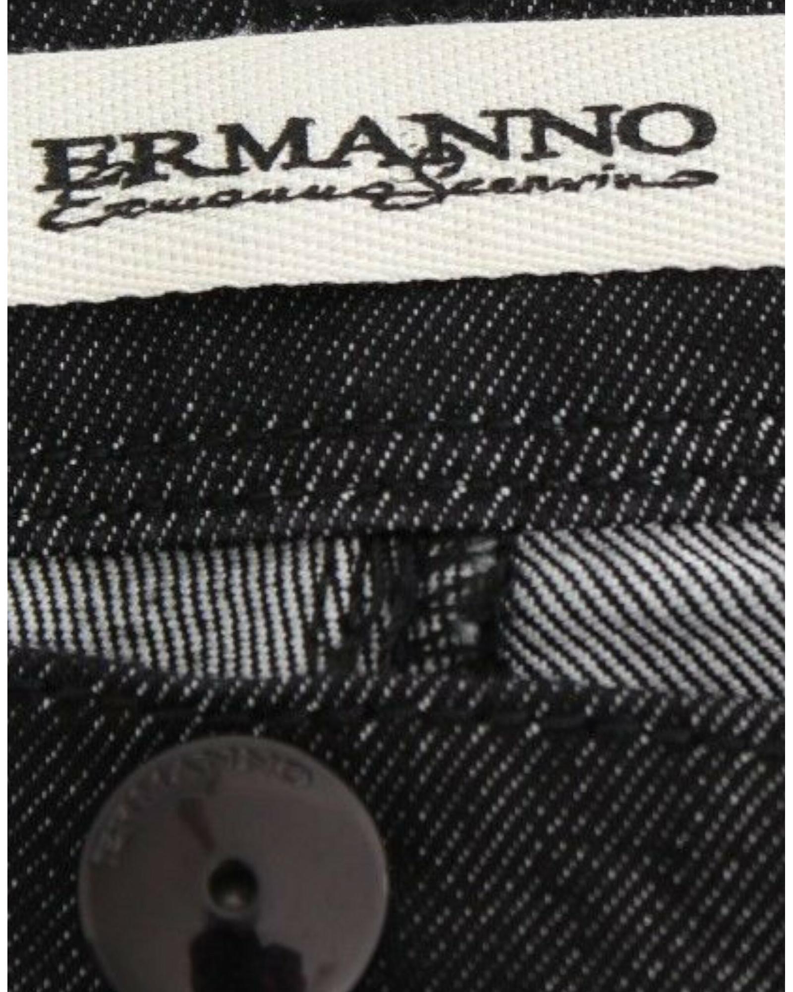Authentic Ermanno Scervino Black Skinny Jeans with Logo Details W26 US Women 6