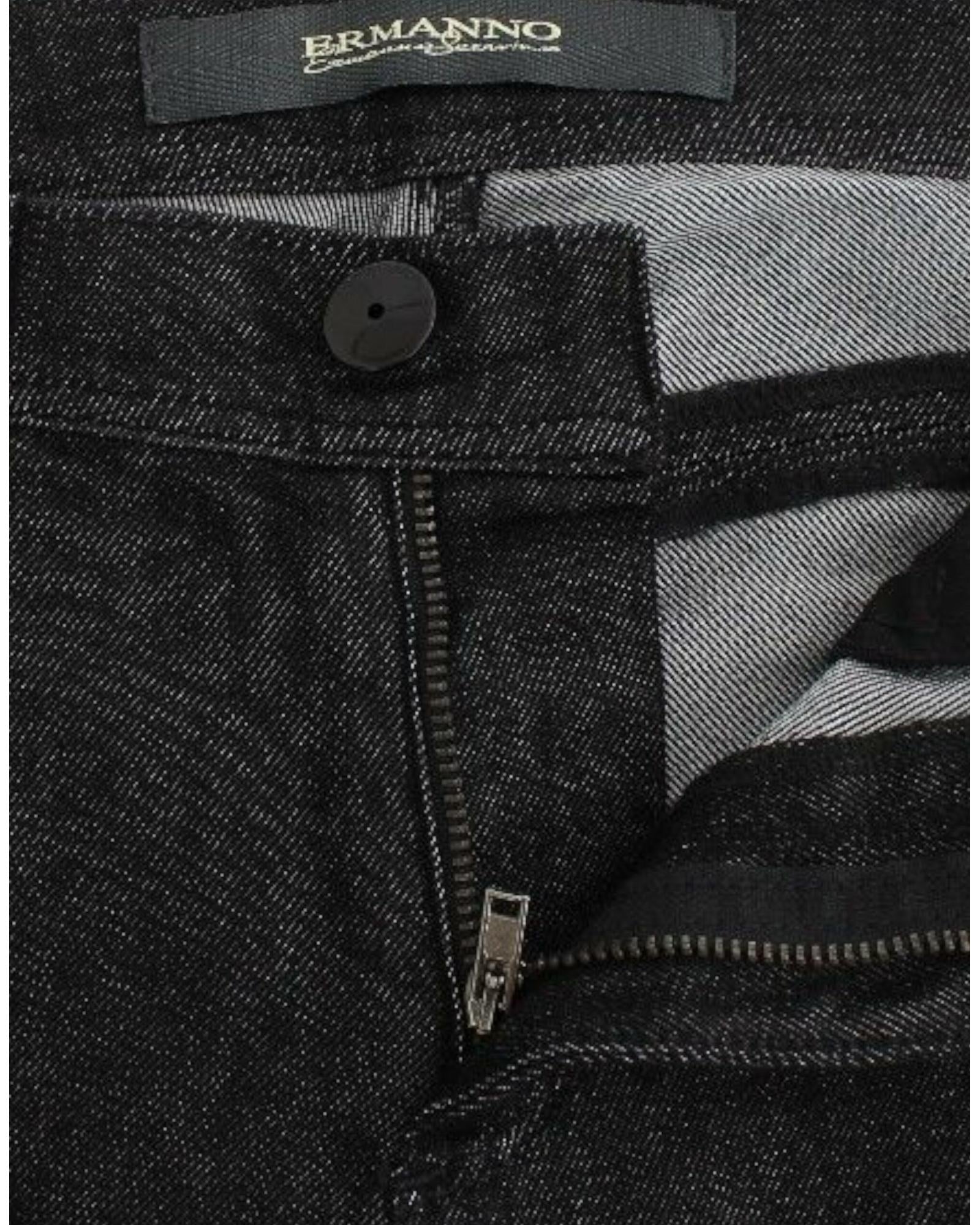 Authentic Ermanno Scervino Black Skinny Jeans W26 US Women 5