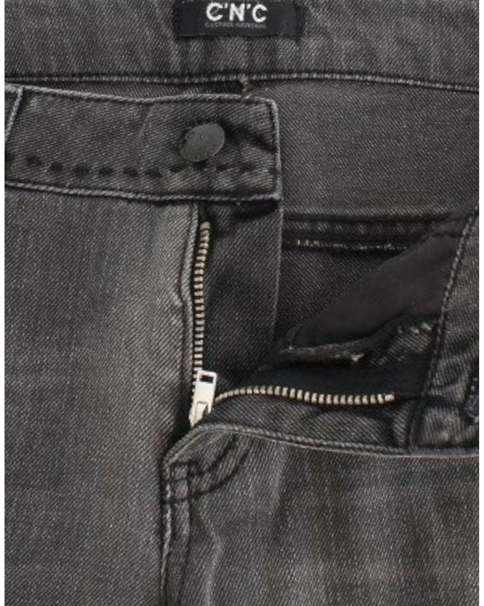 CNC Costume National Gray Straight Leg Jeans W24 US Women 5