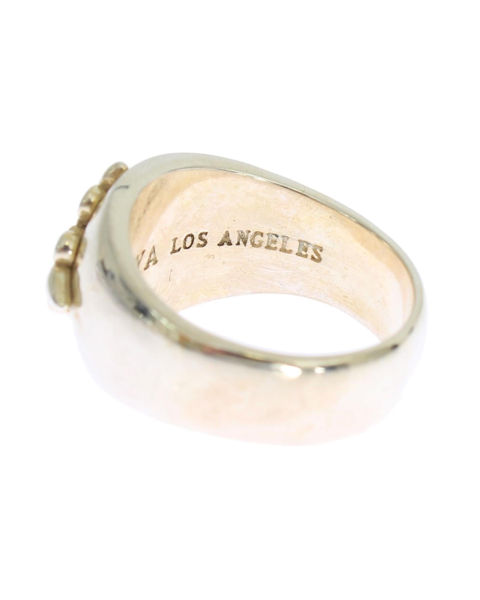 NIALAYA Sterling Silver Mens Ring MRING_023 63 EU Men 5