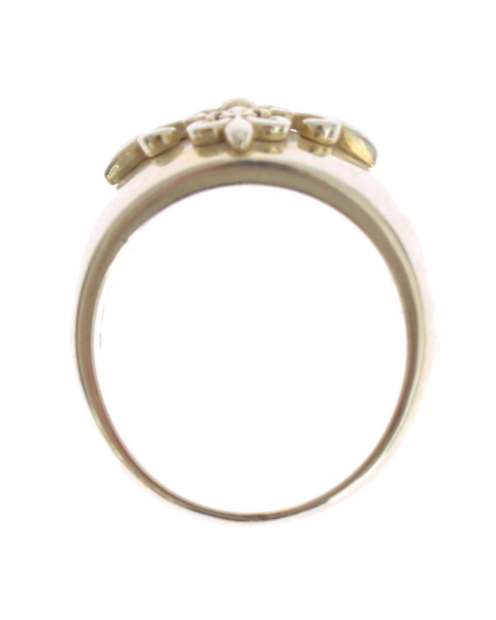 NIALAYA Sterling Silver Mens Ring MRING_023 63 EU Men 6
