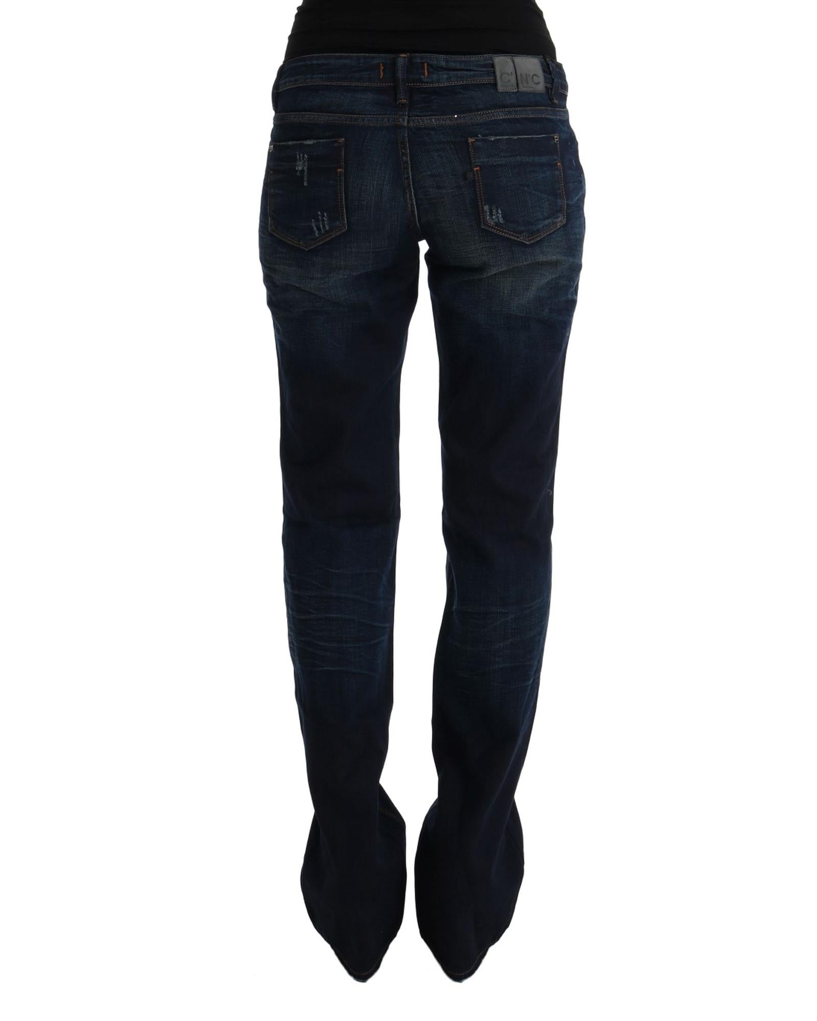CoSTUME NATIONAL CNC Jeans Regular Fit Blue 100% Cotton W28 US Women 3