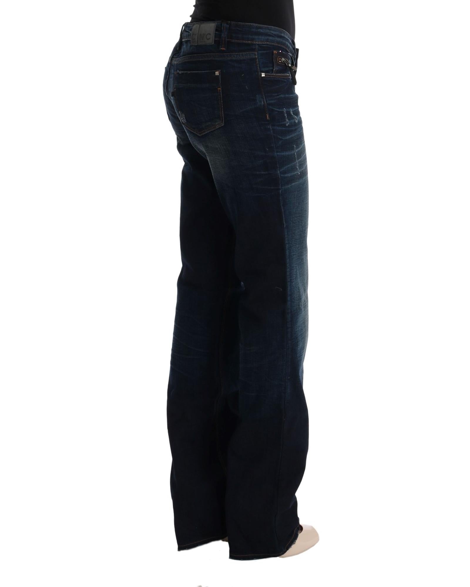 CoSTUME NATIONAL CNC Jeans Regular Fit Blue 100% Cotton W28 US Women 4