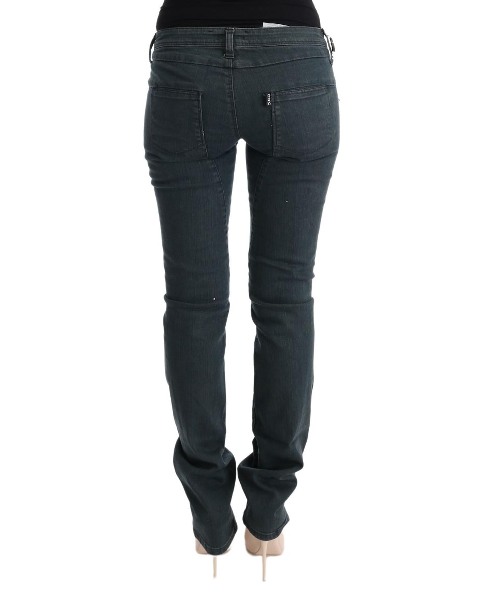 CoSTUME NATIONAL CNC Superslim Gray Jeans W26 US Women 3