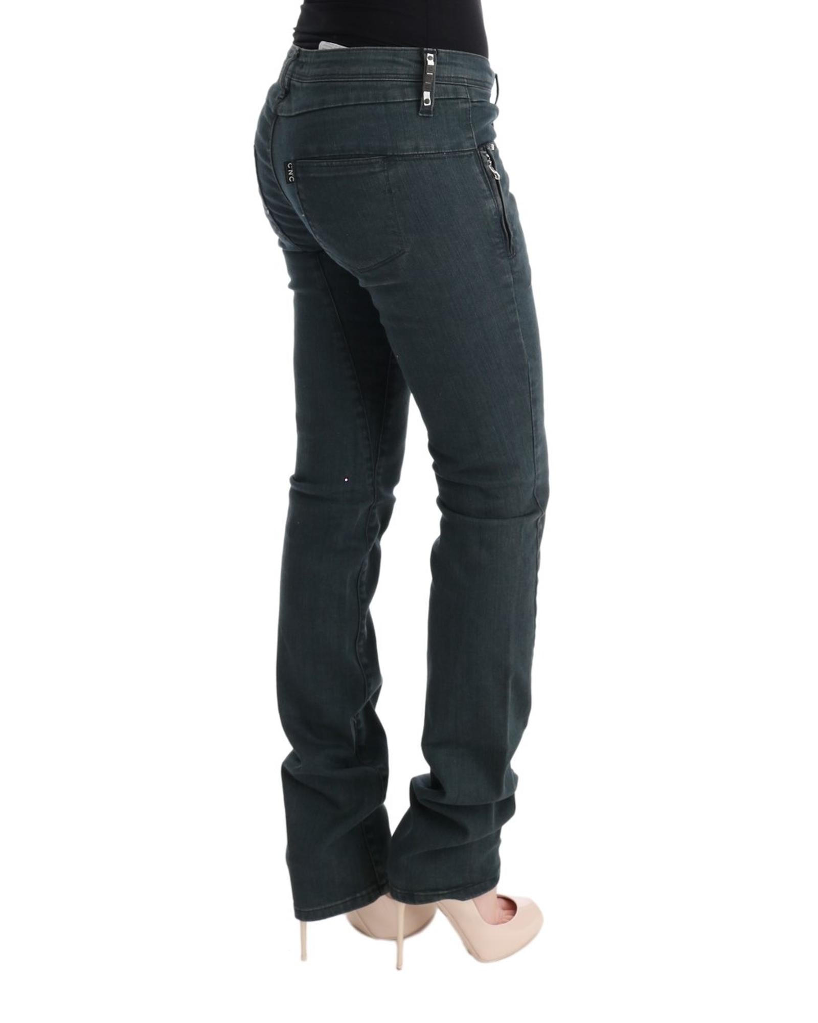 CoSTUME NATIONAL CNC Superslim Gray Jeans W26 US Women 4