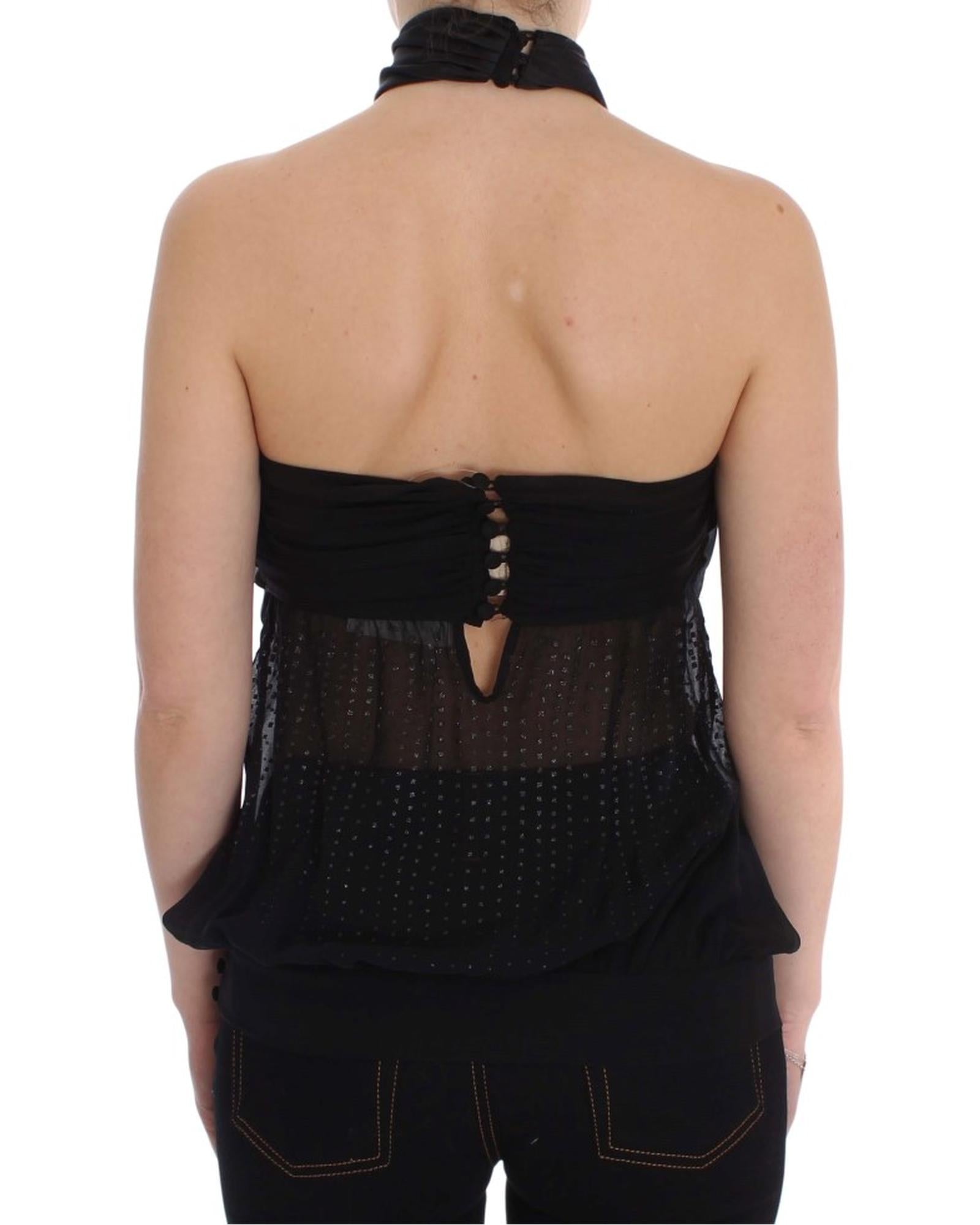 EXTE Neck Wrapt Top Blouse for Evening Party 44 IT Women 3