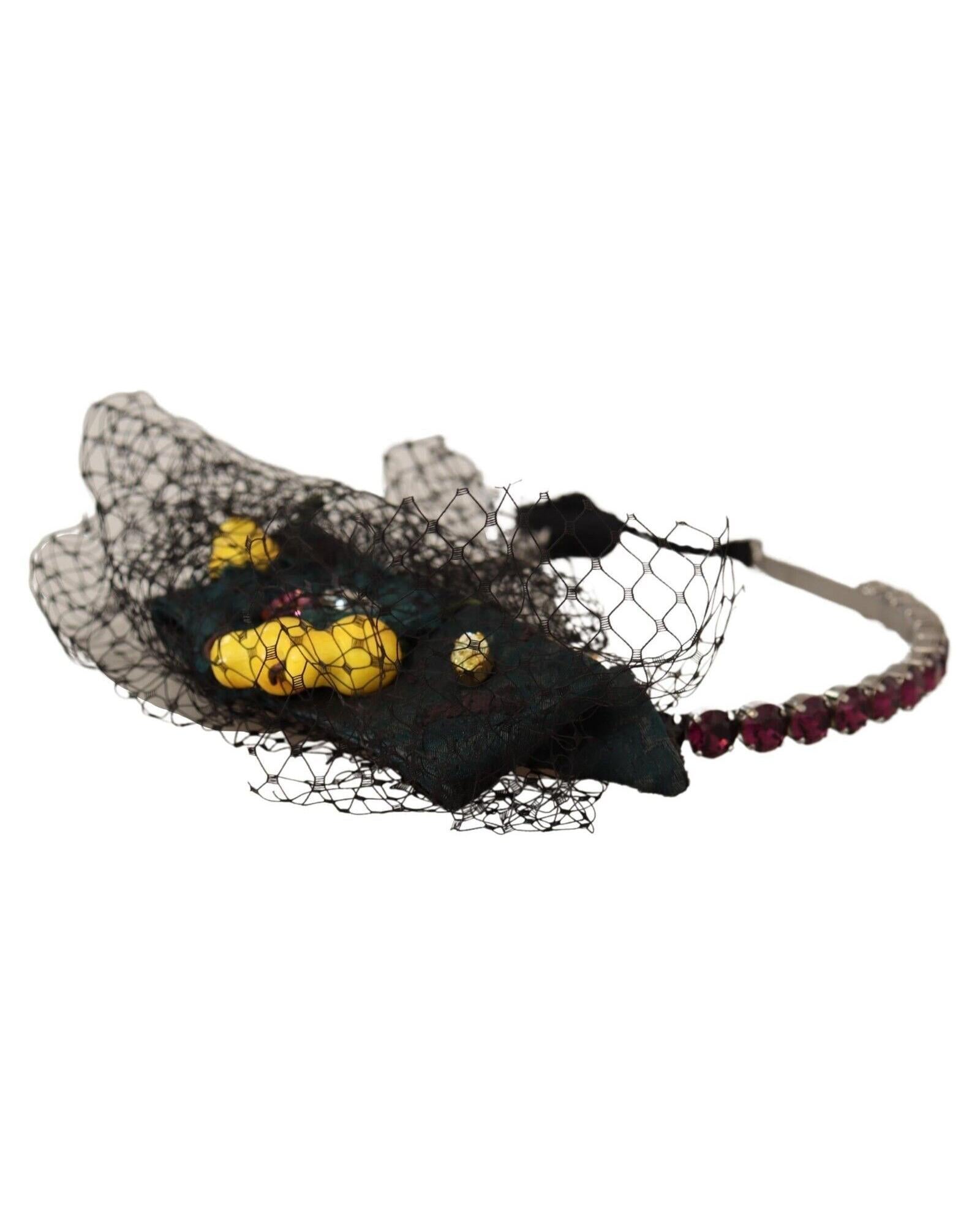Fruit Crystal Embellished Diadem Headband One Size Women 4