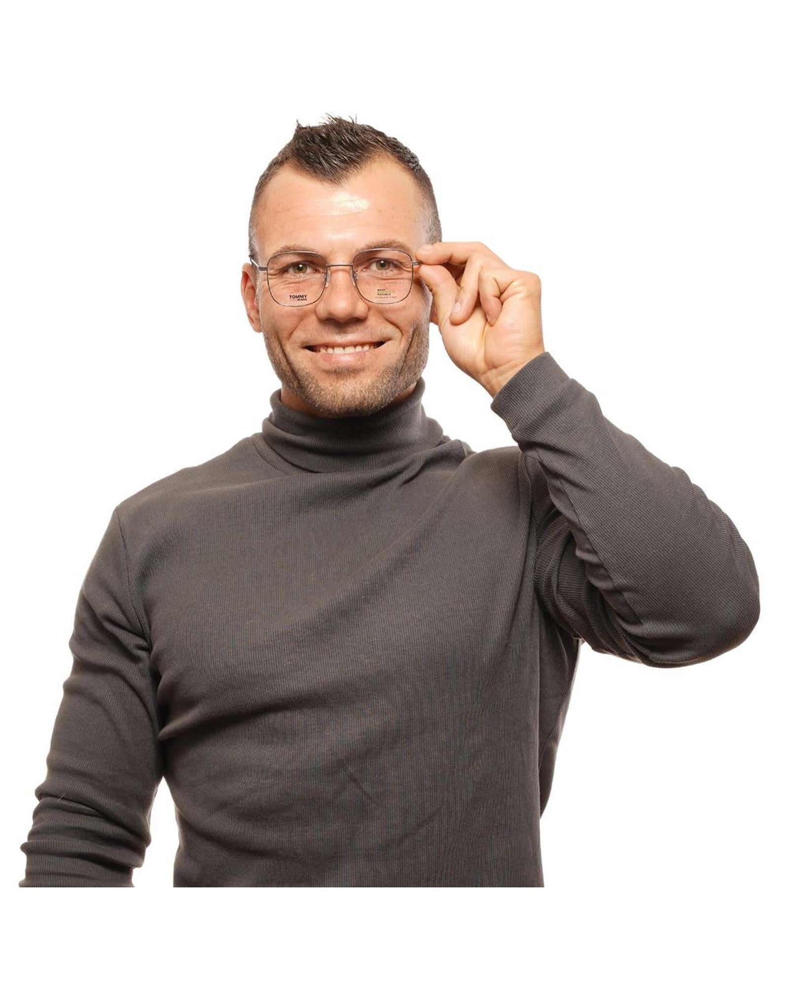 Tommy Hilfiger Unisex's Gray Unisex Optical Frames - One Size 5