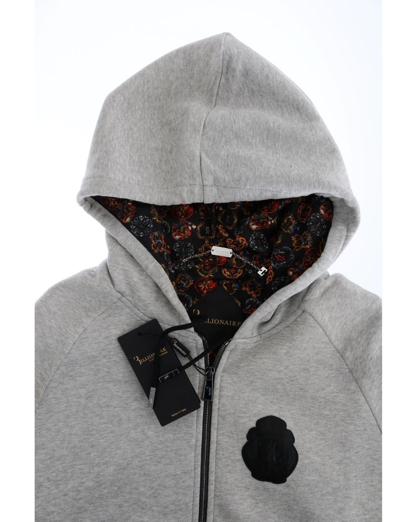 Billionaire Italian Couture Sweatsuit with Hooded Sweater and Elasticated Pants 2XL Men 6