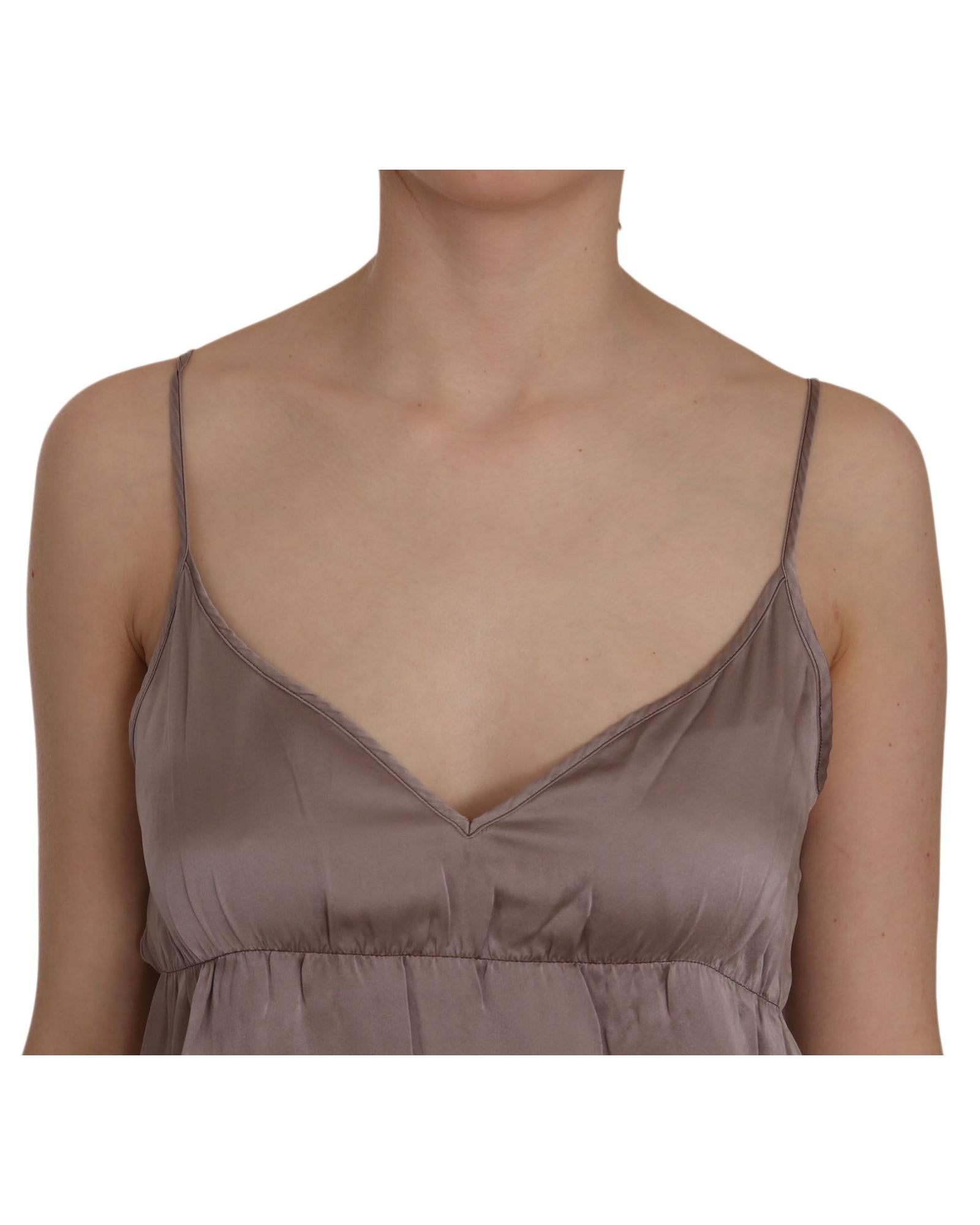 PINK MEMORIES Spaghetti Strap A-line Mini Dress 42 IT Women 4