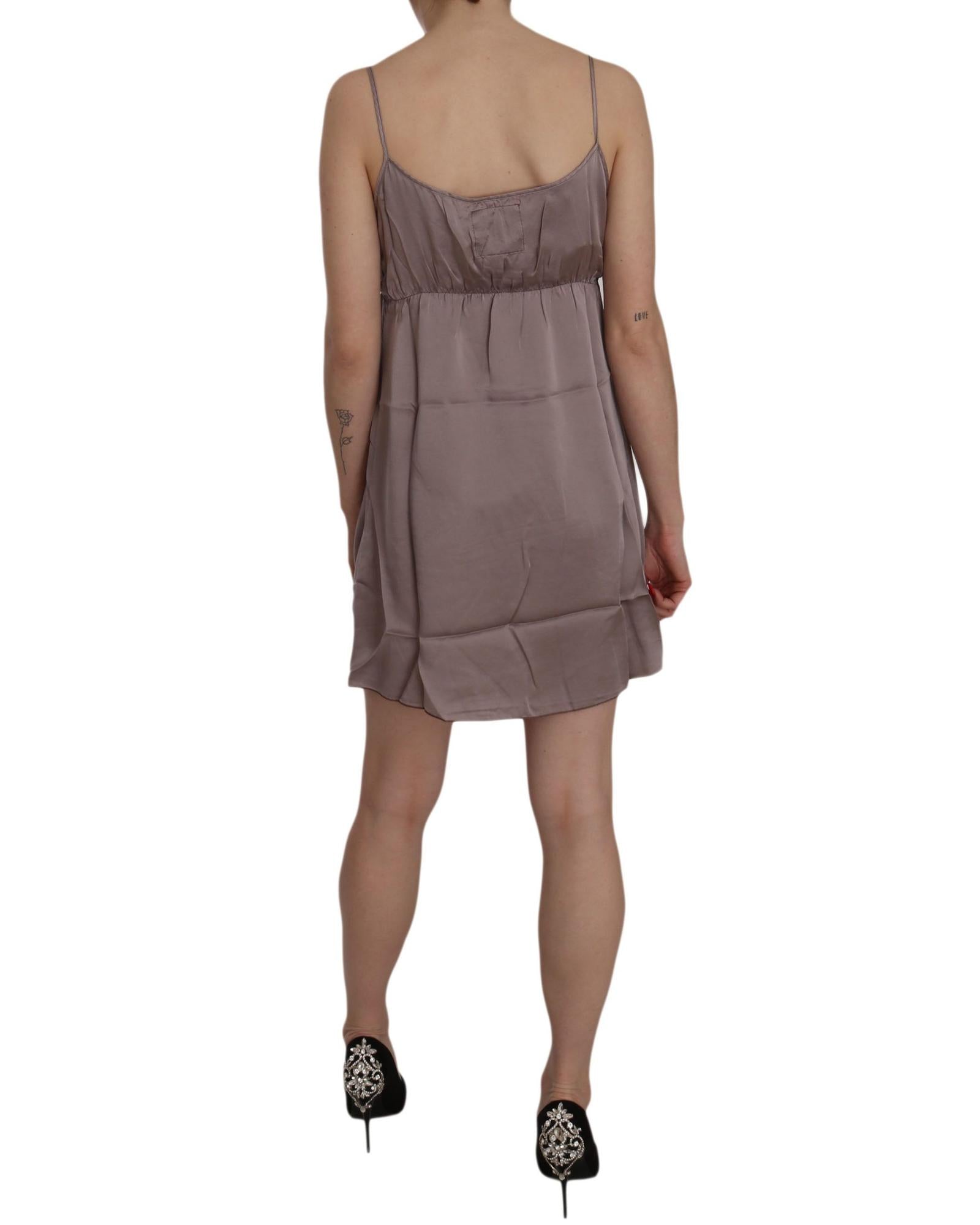 PINK MEMORIES Spaghetti Strap A-line Mini Dress 44 IT Women 3