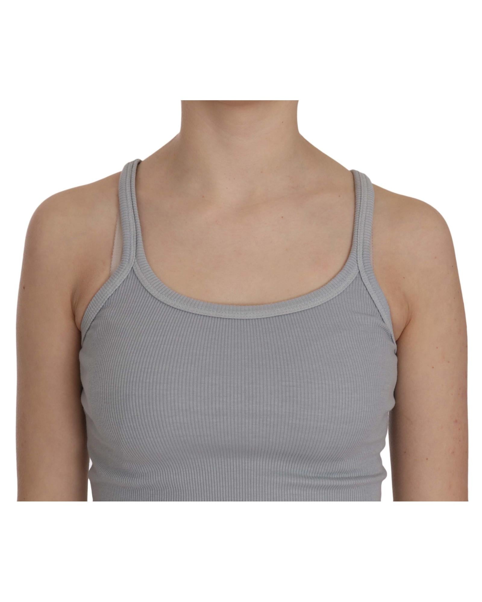 Pink Memories Round Neck Sleeveless Top Blouse 42 IT Women 4