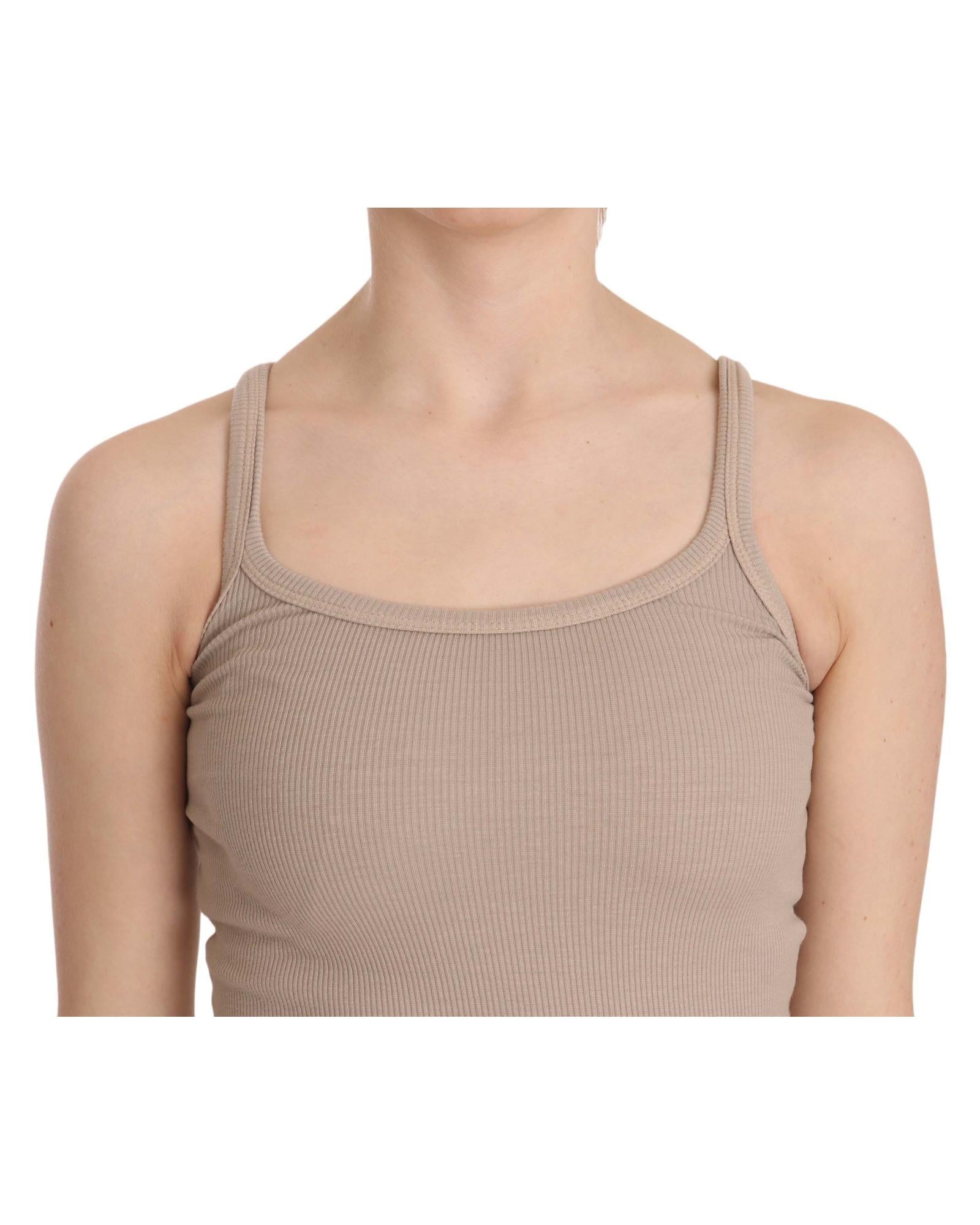 PINK MEMORIES Sleeveless Spaghetti Strap Top Blouse 42 IT Women 3