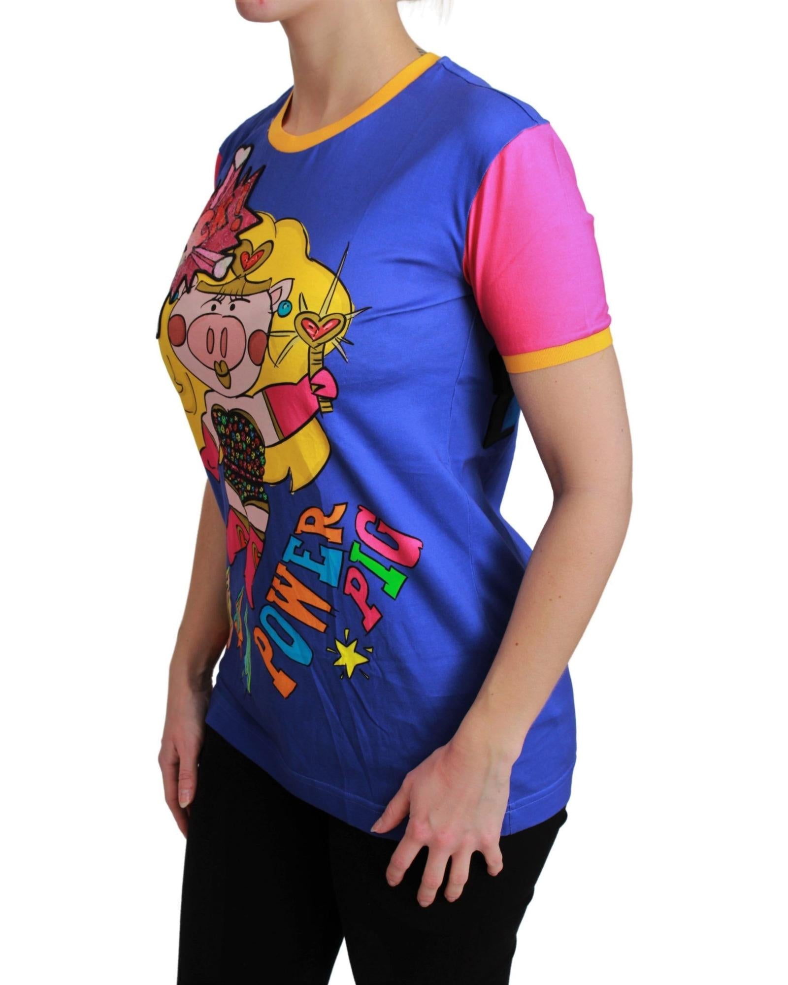 Dolce & Gabbana Year of the Pig 2019 Crewneck T-Shirt 38 IT Women 3