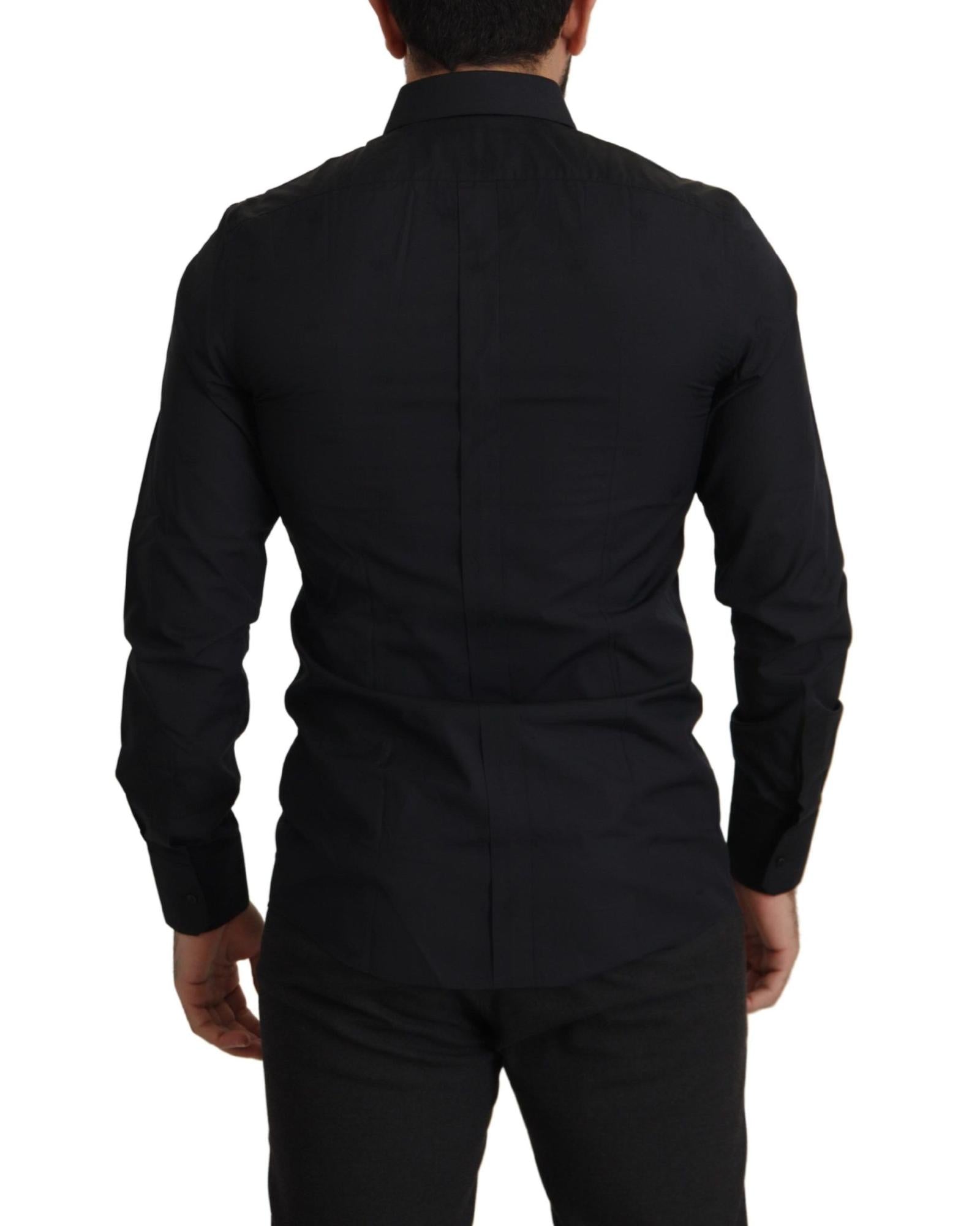 Stunning Dolce & Gabbana Gold Dress Shirt 37 IT Men 3