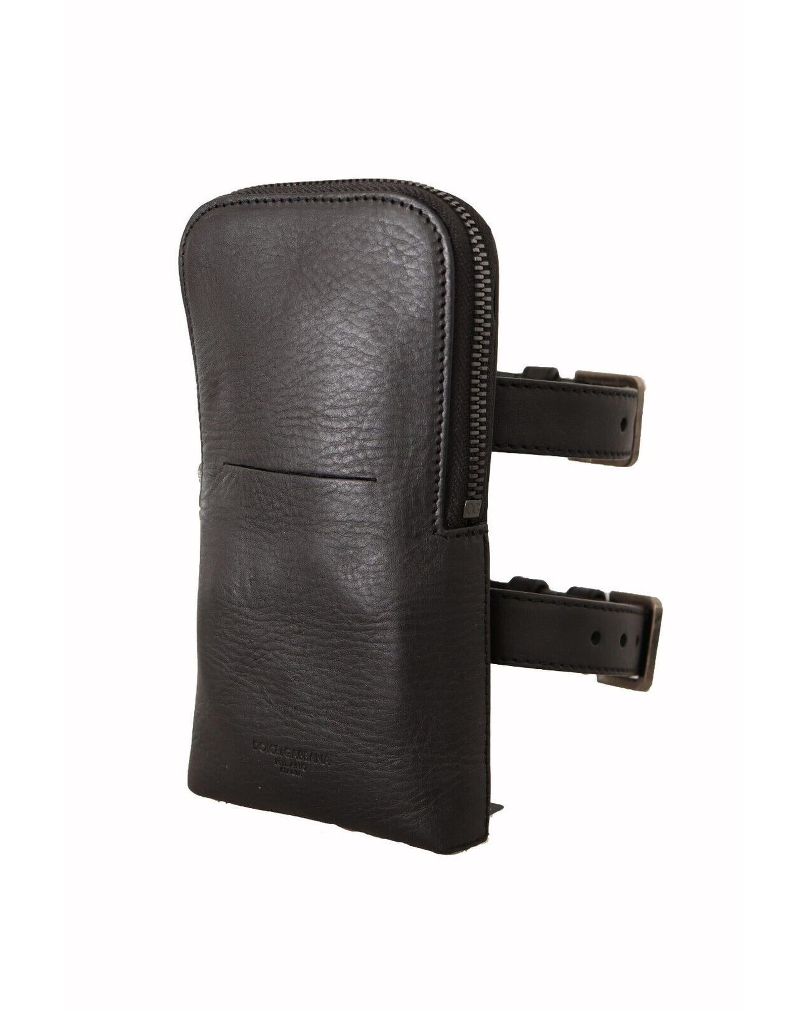 Brand New Dolce & Gabbana Leather Multi Kit with Double Belt Strap One Size Men 3