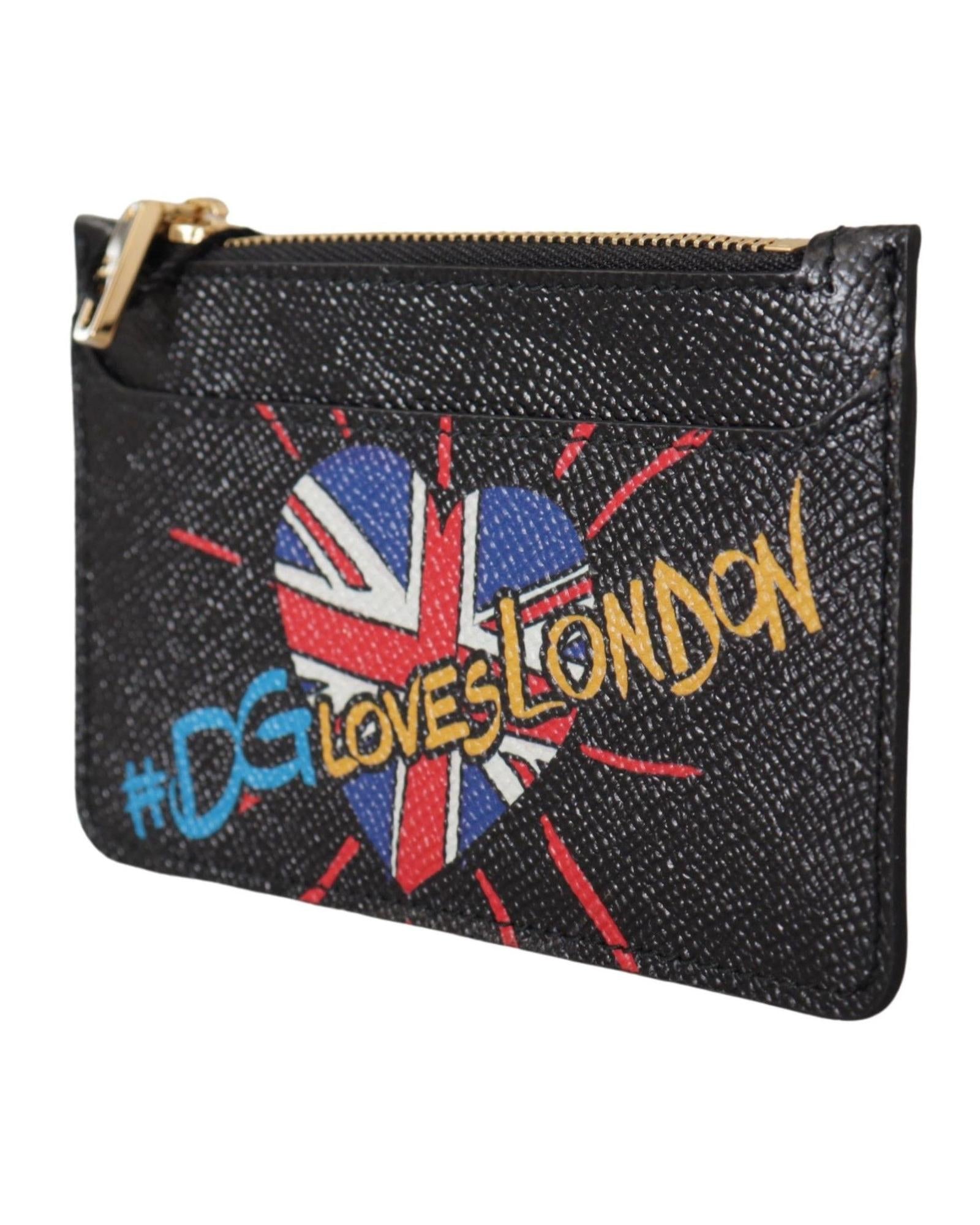 DOLCE & GABBANA Cardholder Coin Wallet with Zipper Closure One Size Women 4