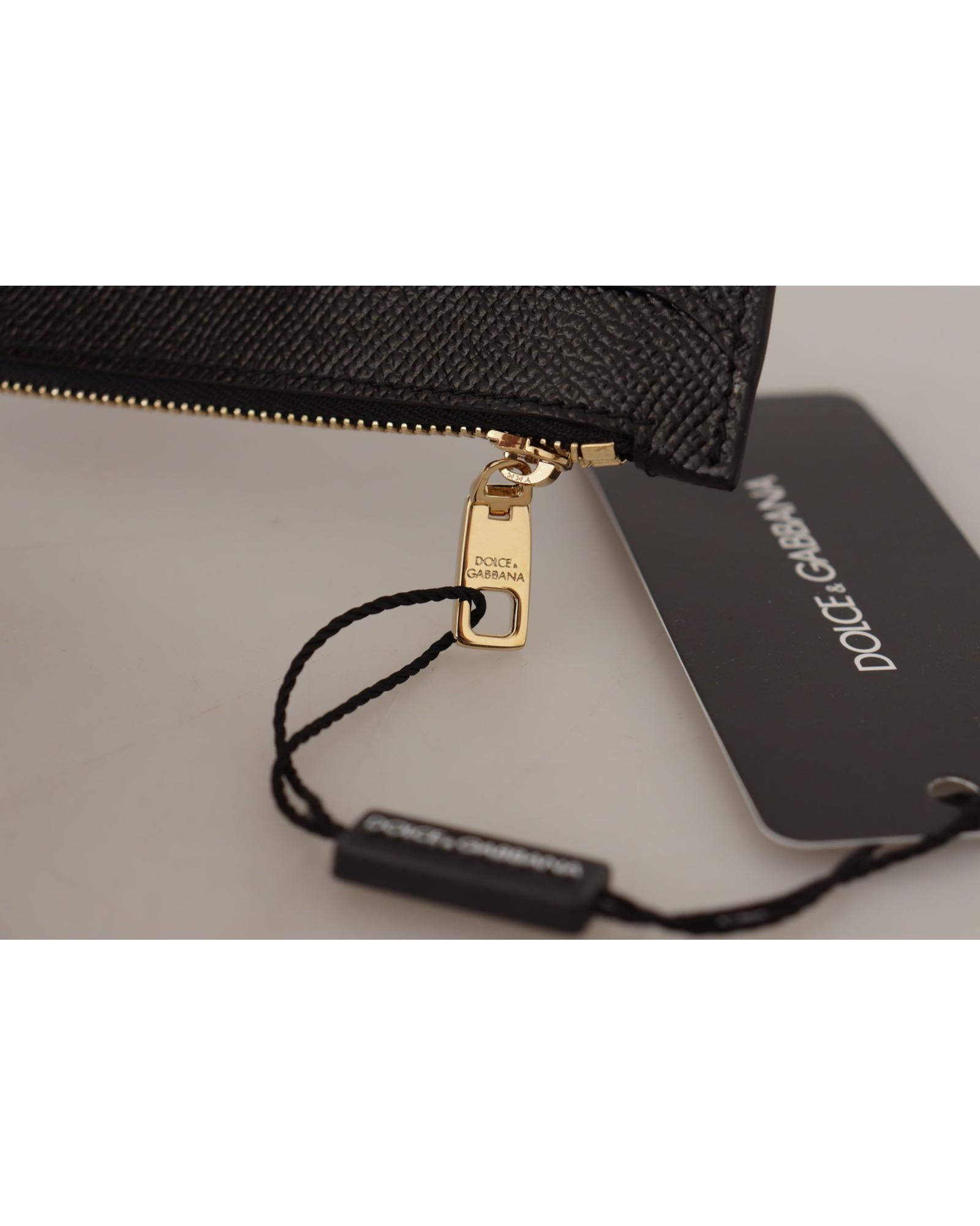 DOLCE & GABBANA Cardholder Coin Wallet with Zipper Closure One Size Women 5
