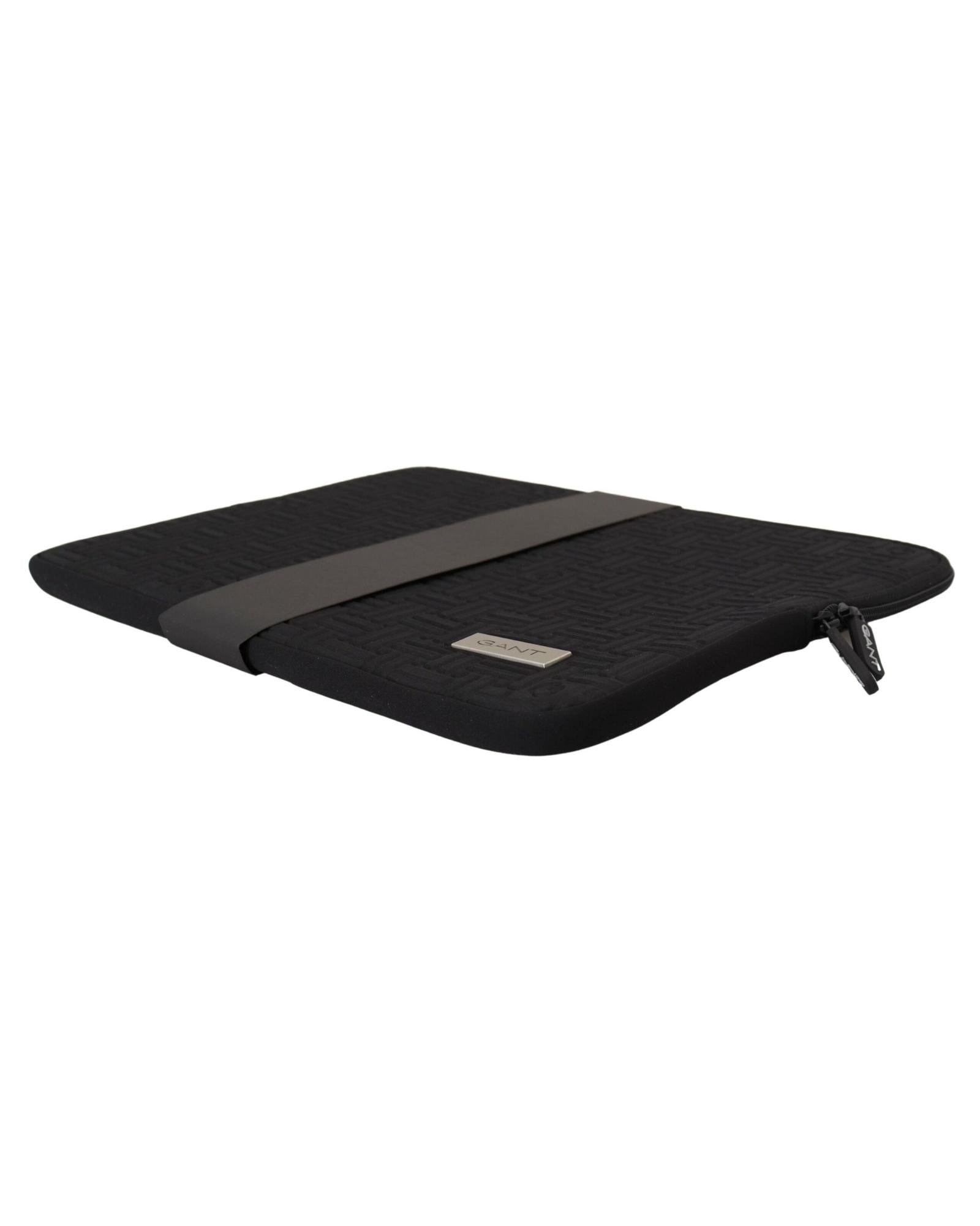 Gant Men's Black Padded Pouch Bag Zipper Cover Sleeve Case - One Size 3