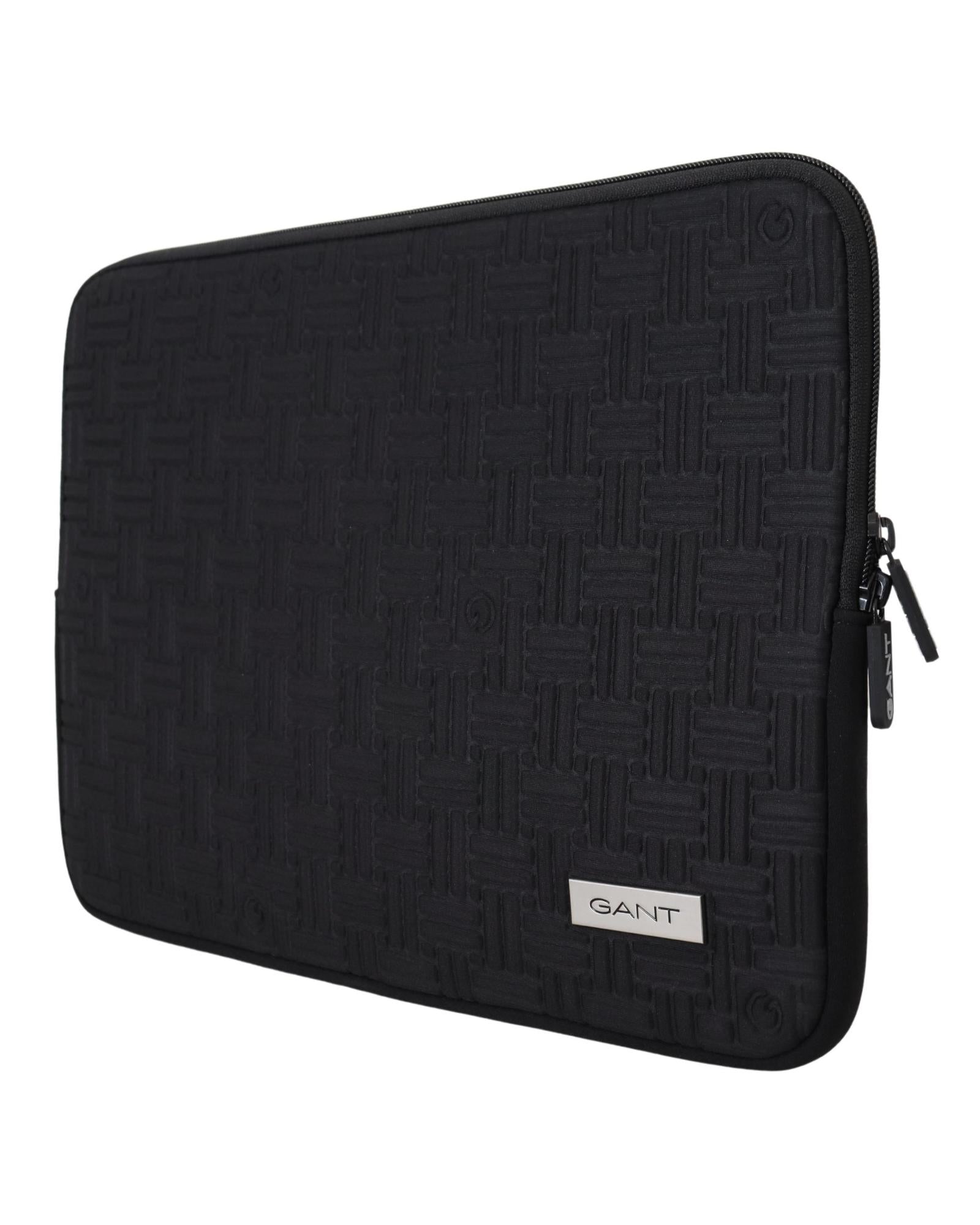 Gant Men's Black Padded Pouch Bag Zipper Cover Sleeve Case - One Size 4