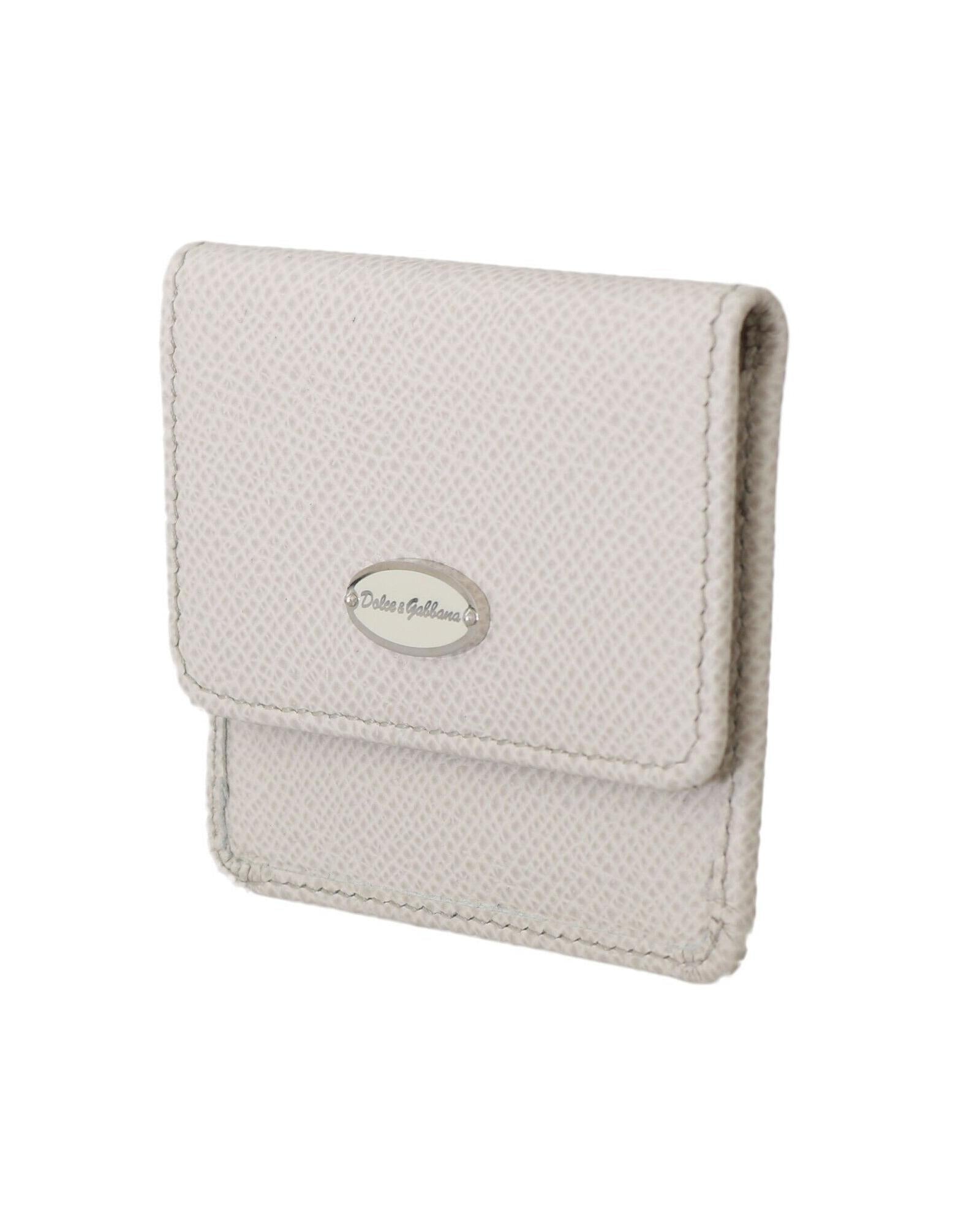 Gorgeous Dolce & Gabbana Condom Case Wallet with Snap Button Closure One Size Men