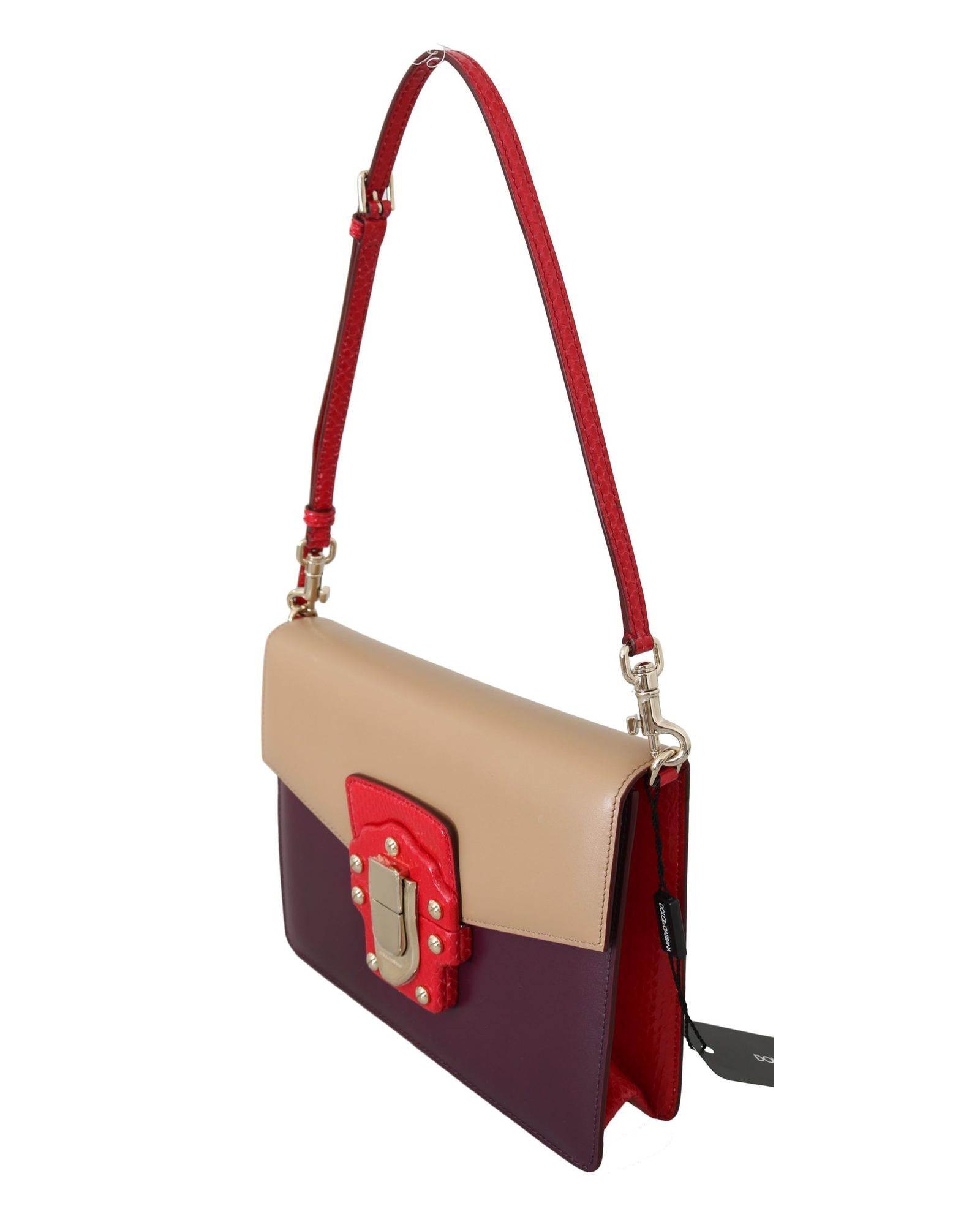 Dolce & Gabbana Lucia Shoulder Messenger Bag with Detachable Strap One Size Women 4