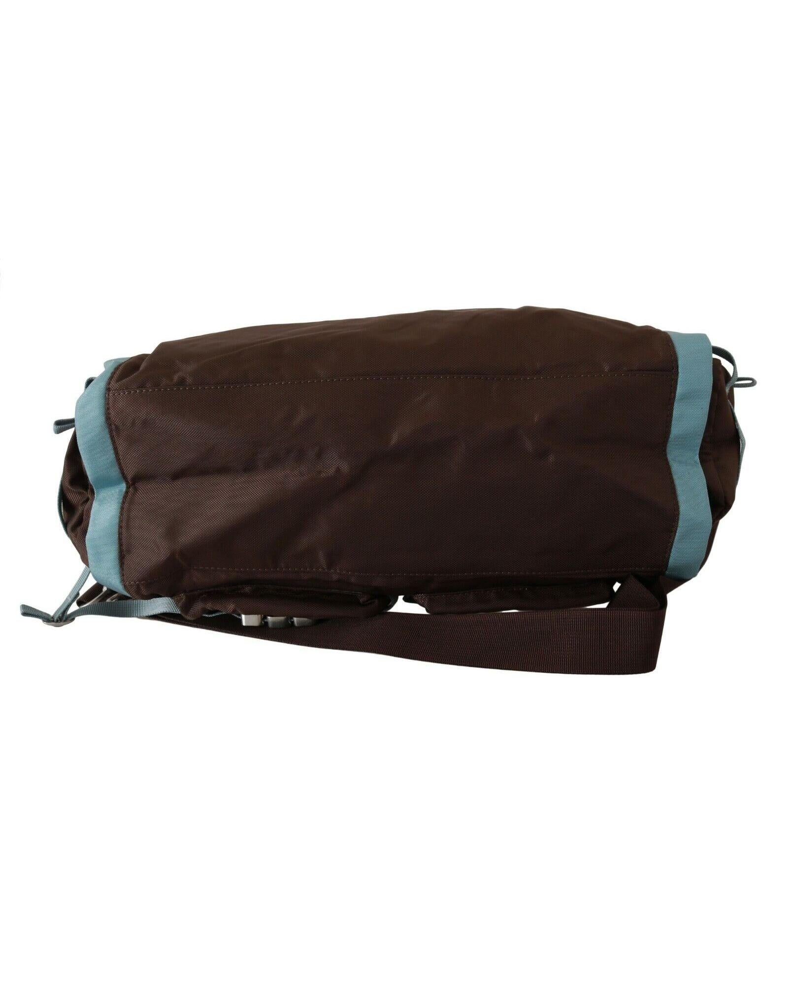 WAYFARER Women Bag - Duffel Style Brown Fabric Logo Details One Size Women 4