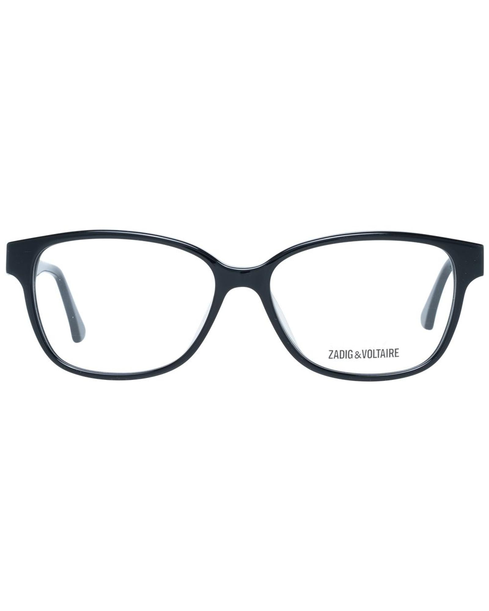 Zadig & Voltaire Unisex's Black Unisex Optical Frames - One Size