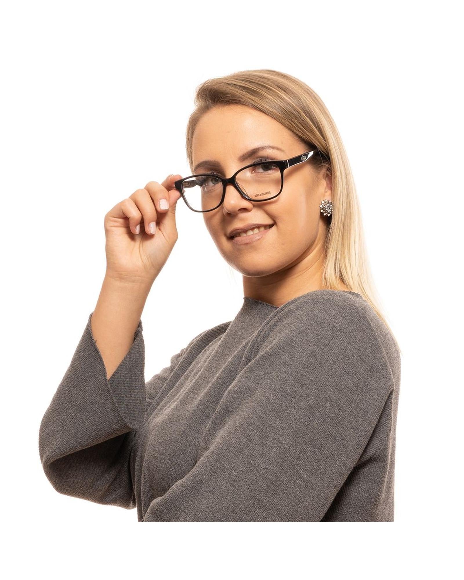 Zadig & Voltaire Unisex's Black Unisex Optical Frames - One Size 3