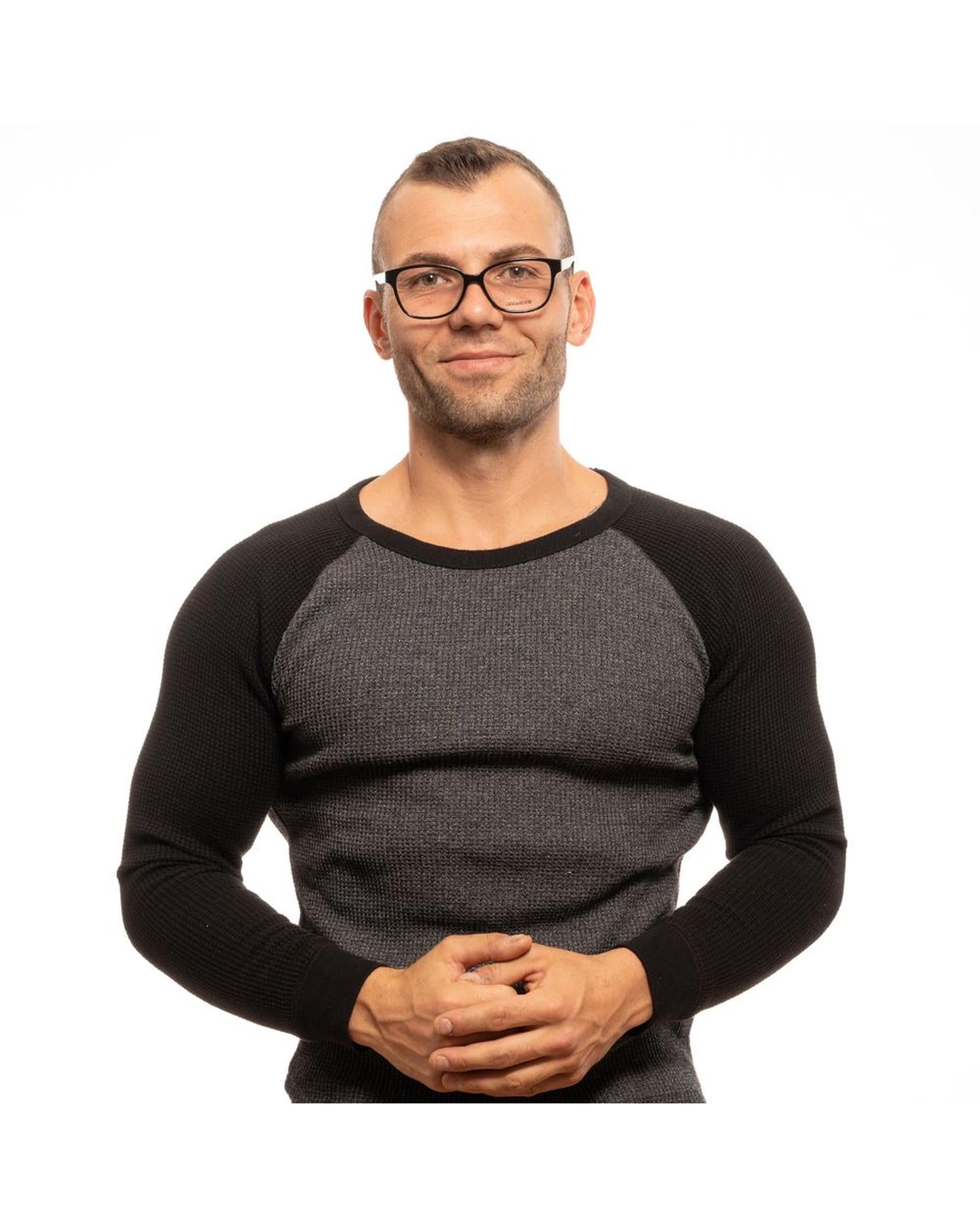 Zadig & Voltaire Unisex's Black Unisex Optical Frames - One Size 4