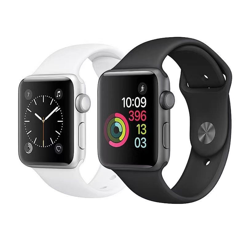Smart Watch  44mm  Bluetooth call Screen True Multidial Blood Oxygen Game Sports Mode Pro FOR IOS and Android Black with 2 straps 8