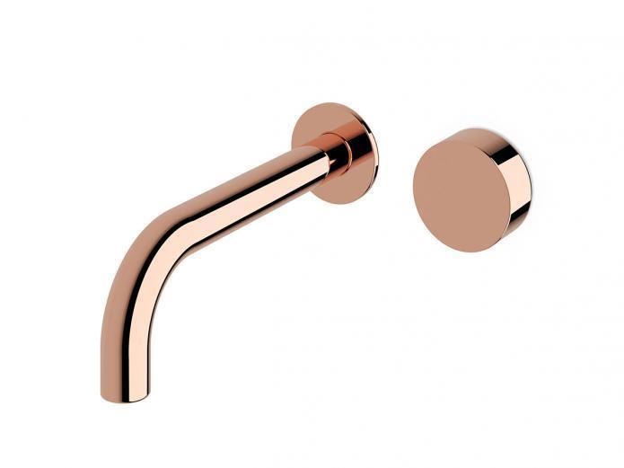 2020 shower Bath Burnished rose gold Gold Progressive Brass wall mixer tap faucet 4