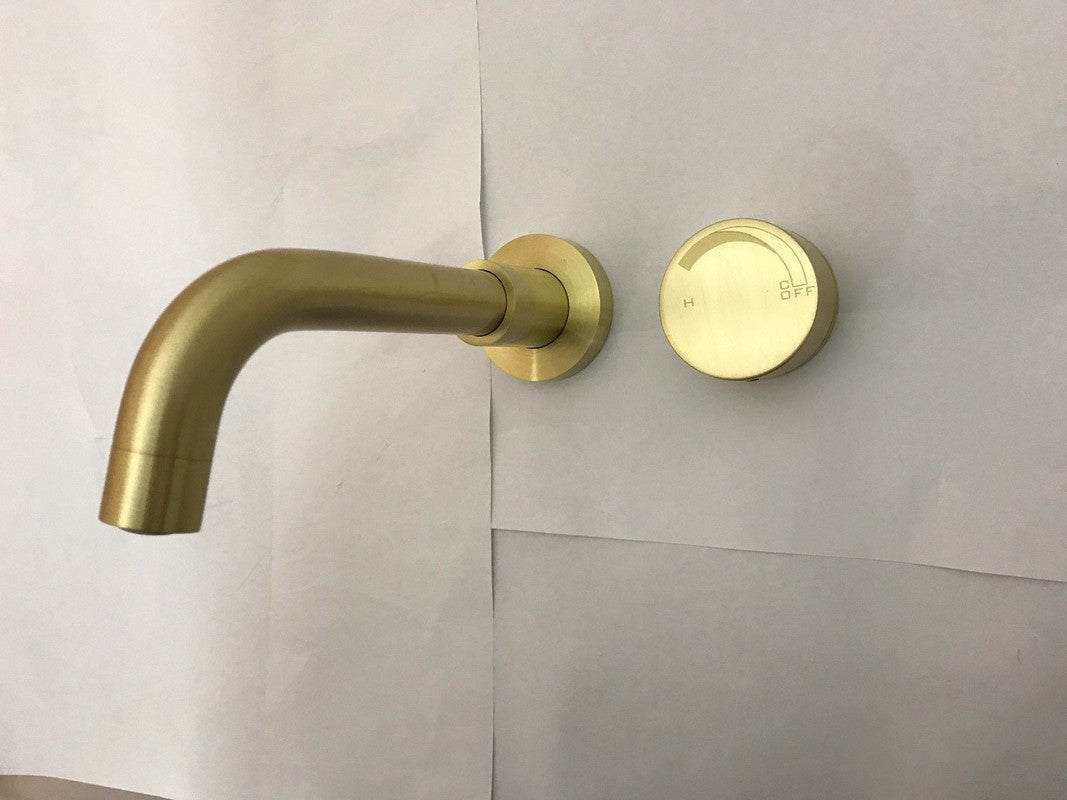 2020 shower Bath Burnished rose gold Gold Progressive Brass wall mixer tap faucet 5