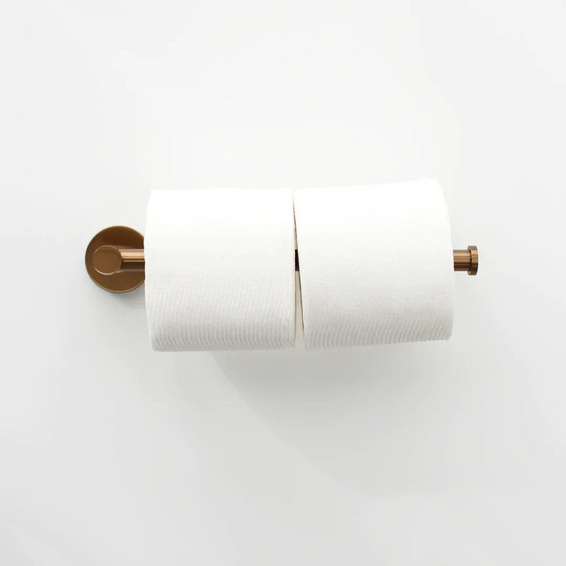 2024 Round New Toliet Roll Holder brushed copper hand towel holder 3