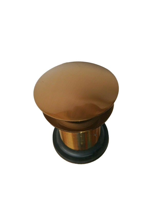 2021 new brushed Nickel Brushed stainless steel Pop Up Waste Plug 40 mm NO Overflow 3