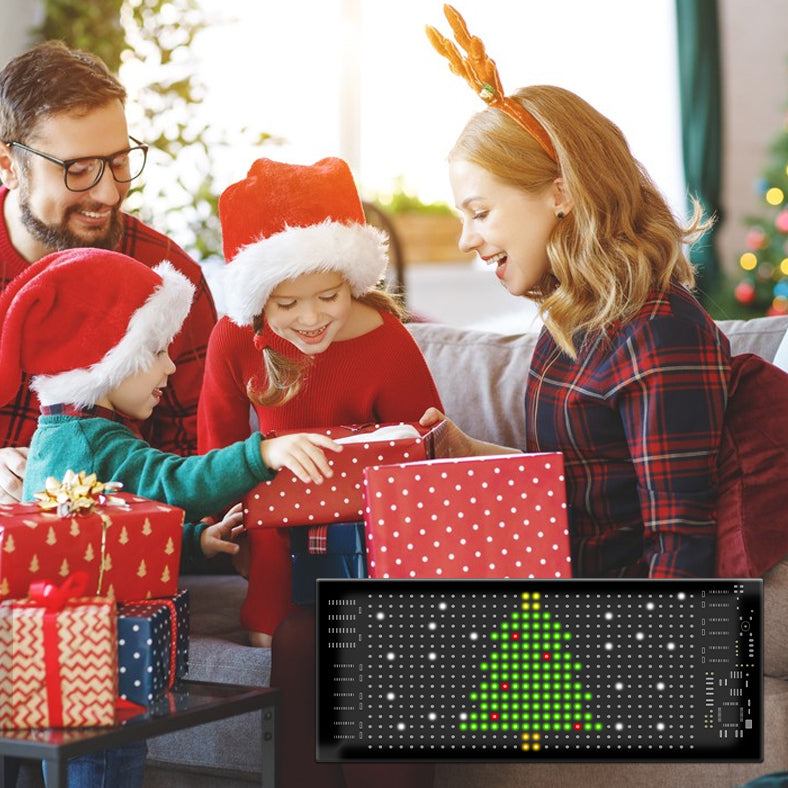 Programmable LED Matrix Panel Flexible Screen IP65 with APP Control 70*173mm 6