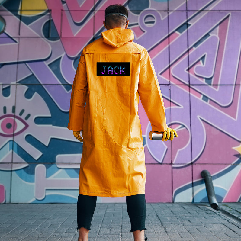 Programmable LED Matrix Panel Flexible Screen IP65 with APP Control 70*173mm 9