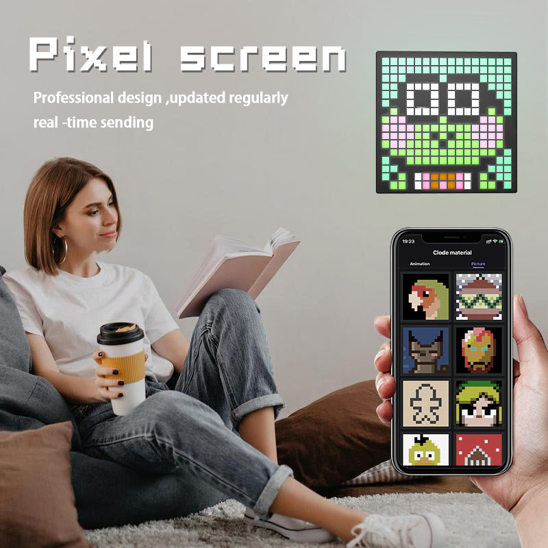 Programmable LED Matrix Pixel Screen with APP Control 16*16 10