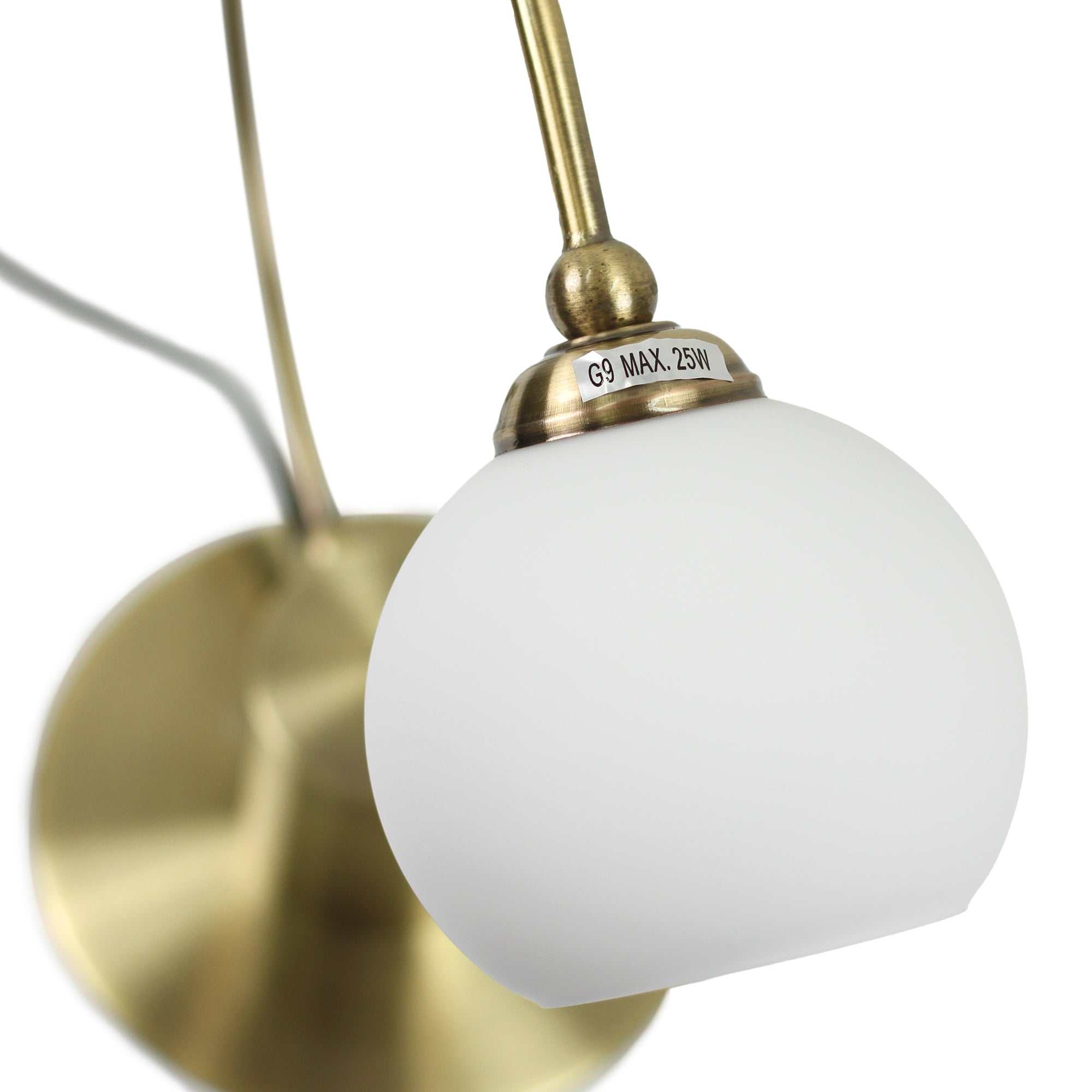 Penelope Touch Table Lamp - Antique Brass 6