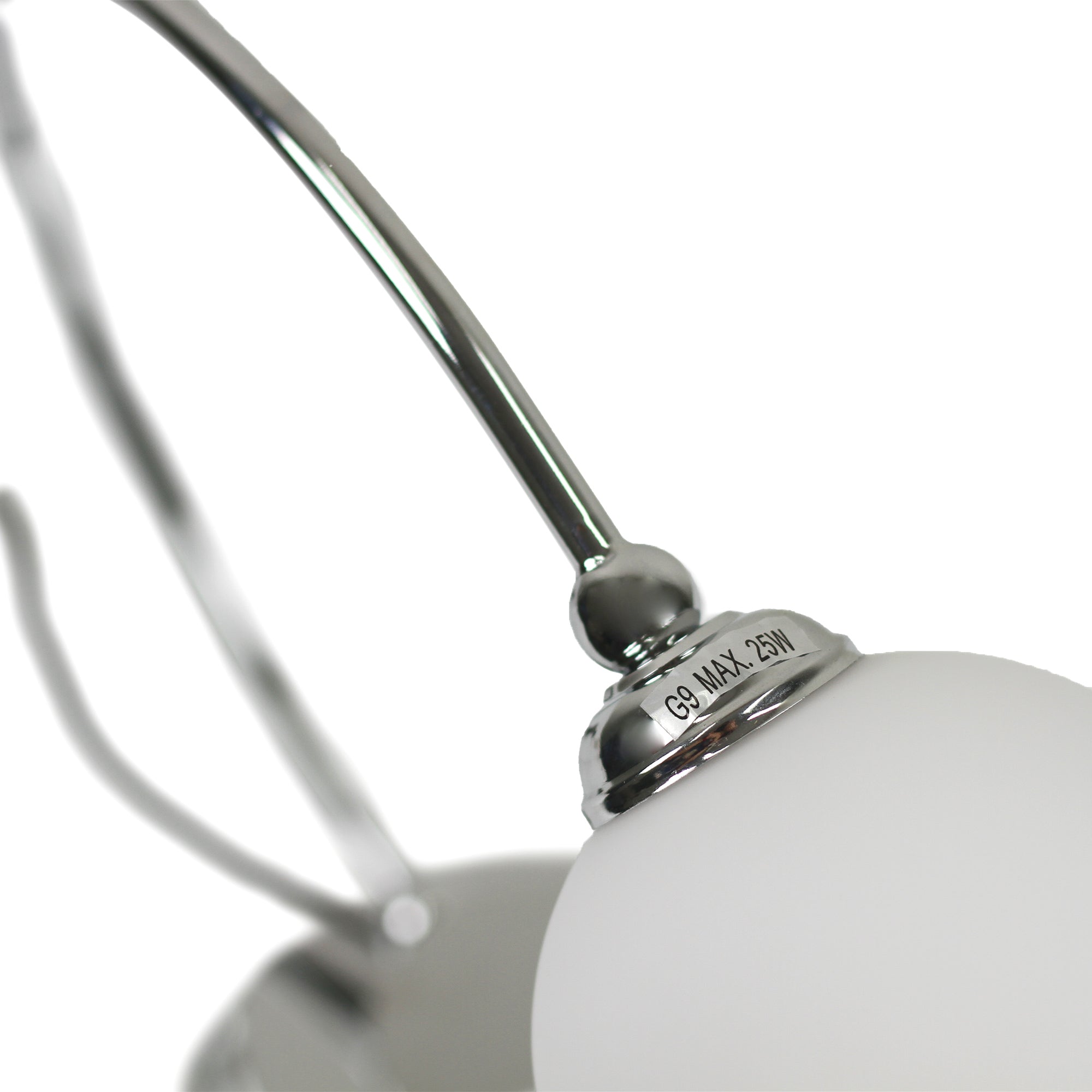 Penelope Touch Table Lamp - Chrome 9