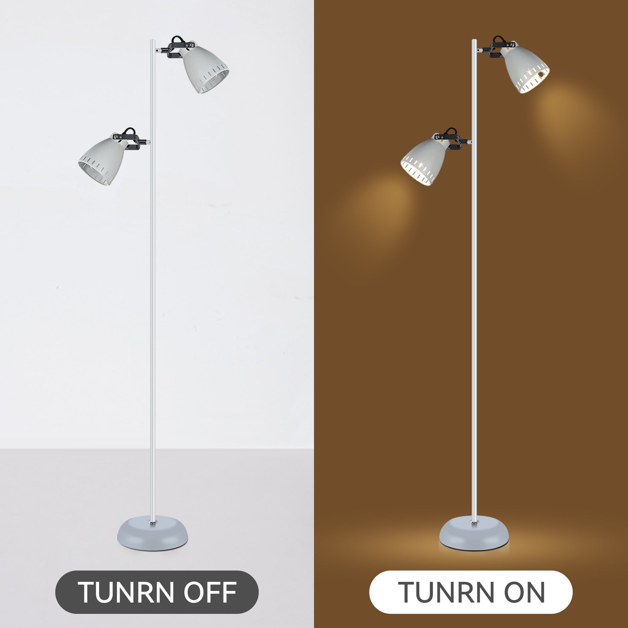 Audrey Floor Lamp - White 8