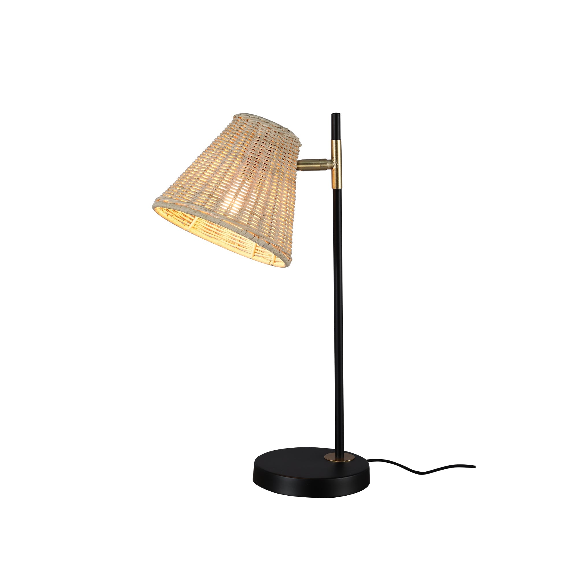 Yvette Rattan Table Lamp 3