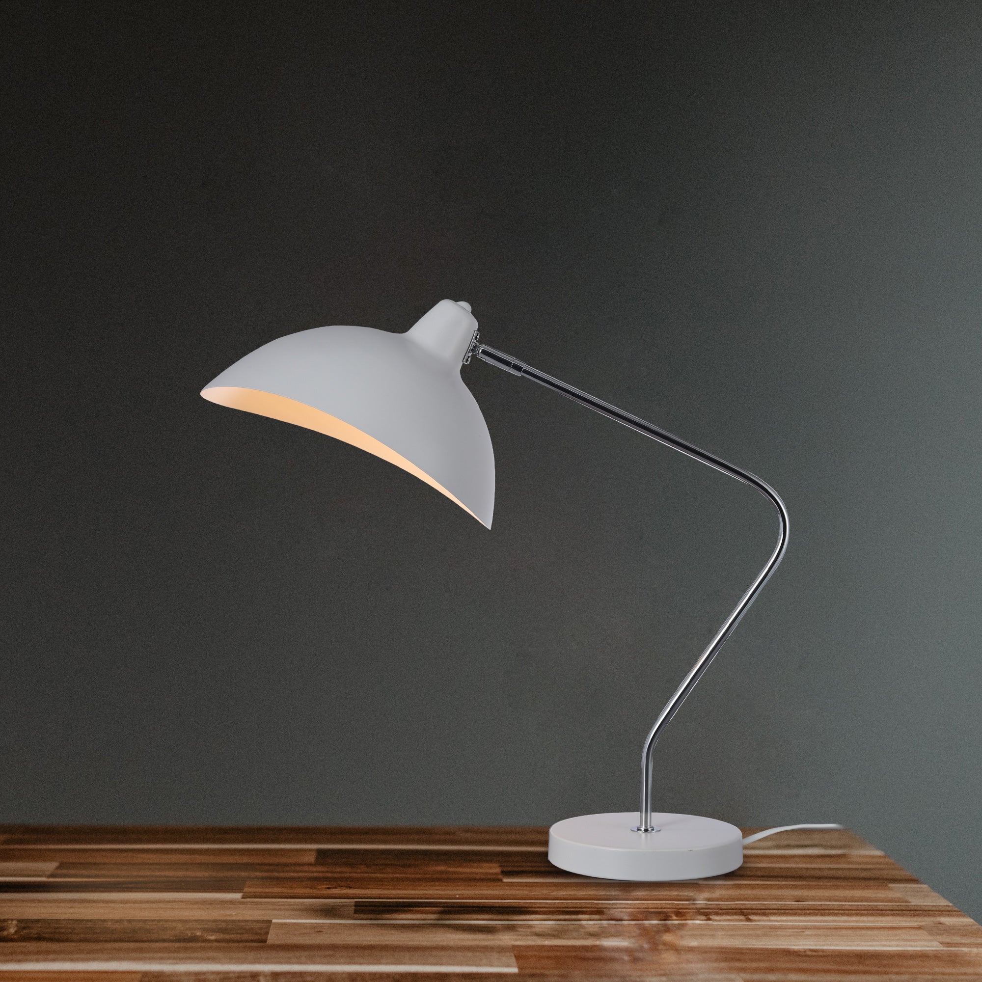 Abby Table Lamp White 3