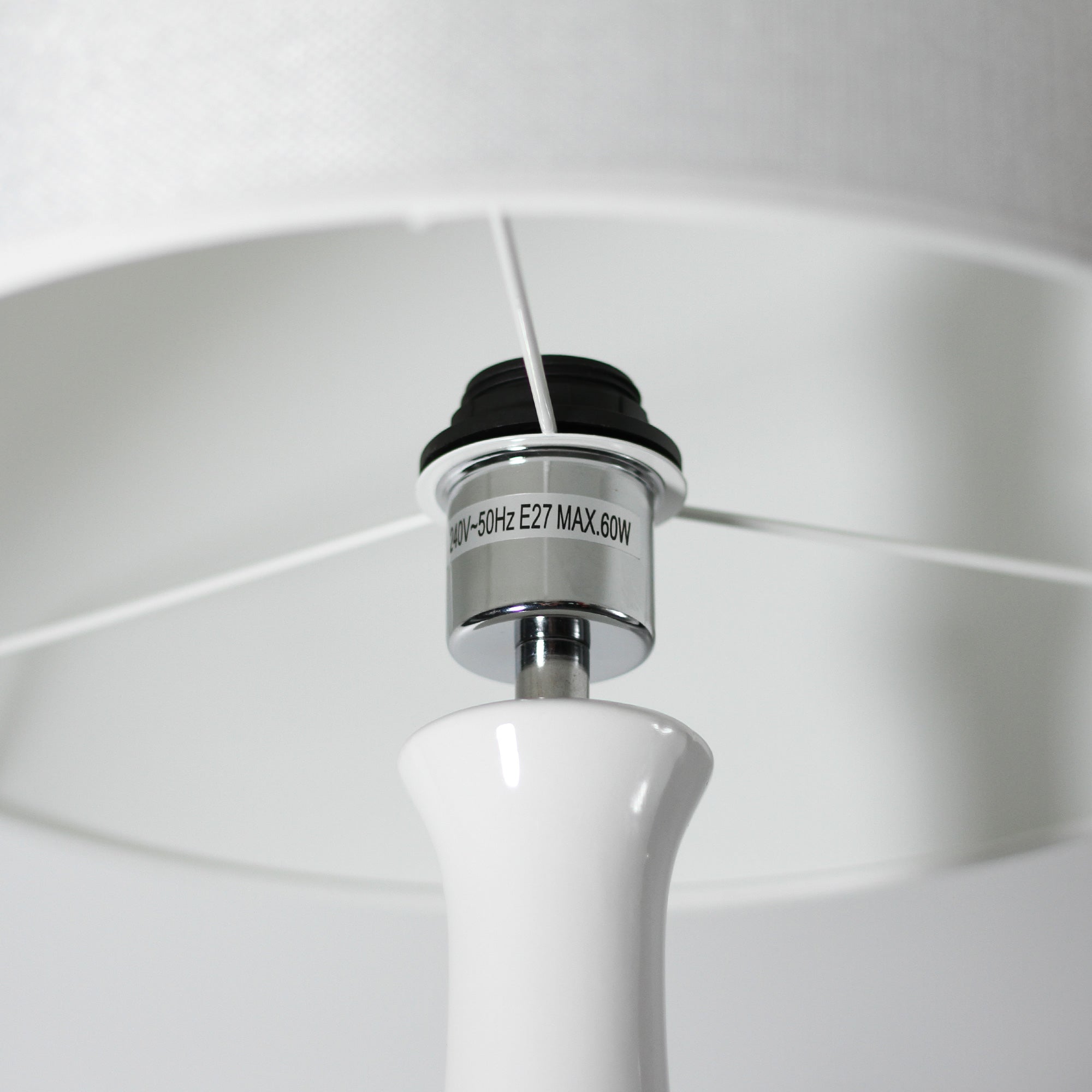 Pattery Barn Table Lamp - White 6