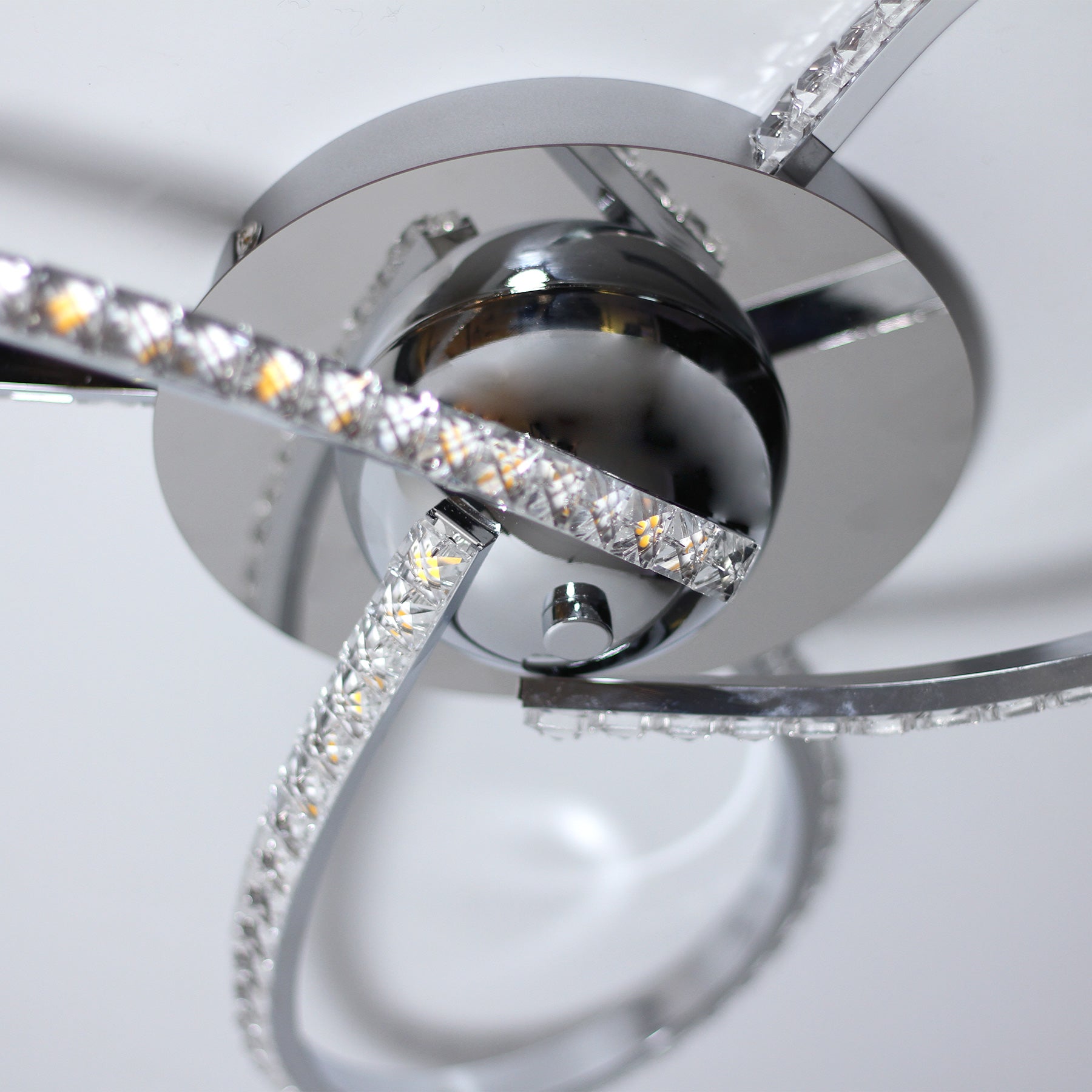 Irie Dimmable 3 Lights LED Ceiling Light - Chrome 3