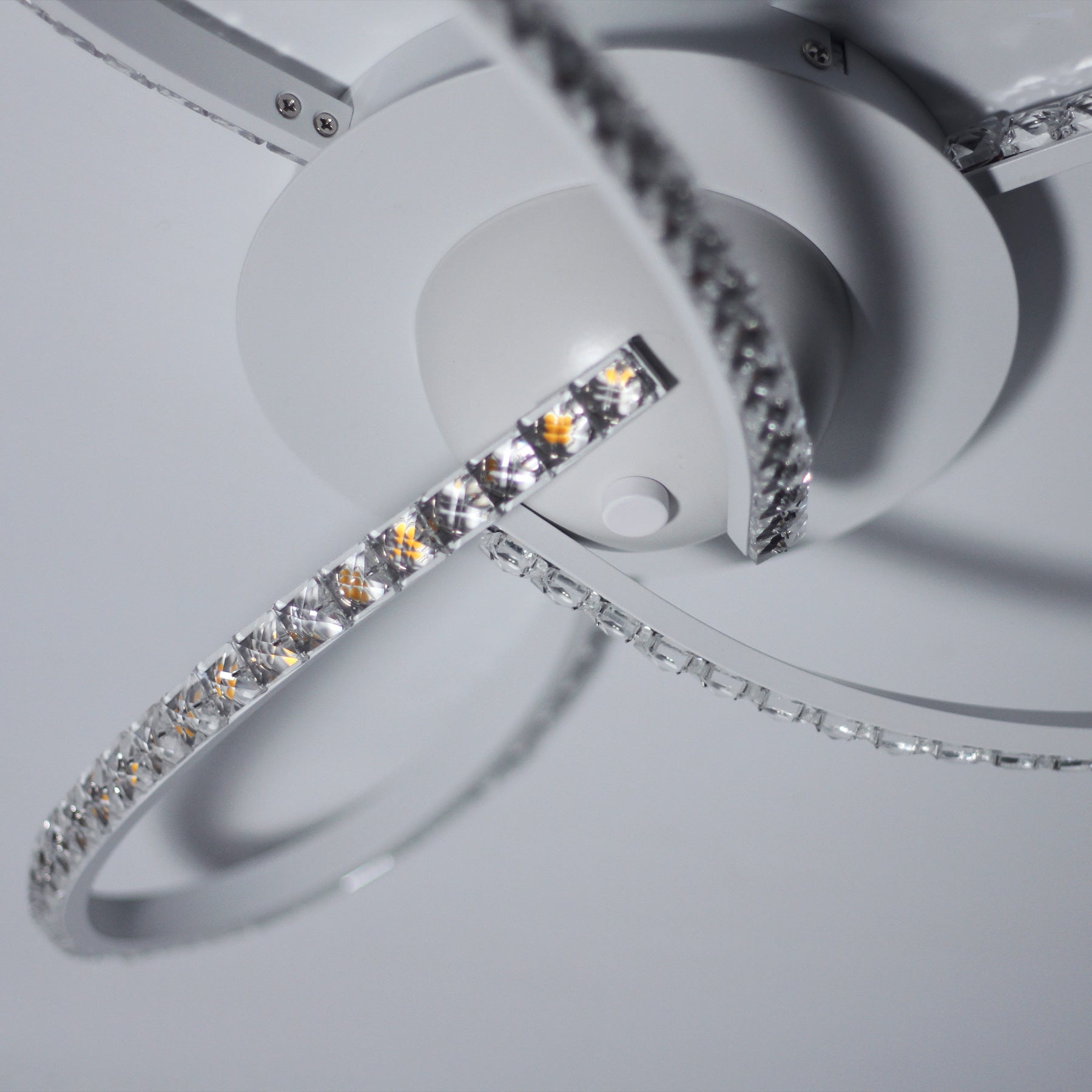 Irie Dimmable 3 Lights LED Ceiling Light - White 3