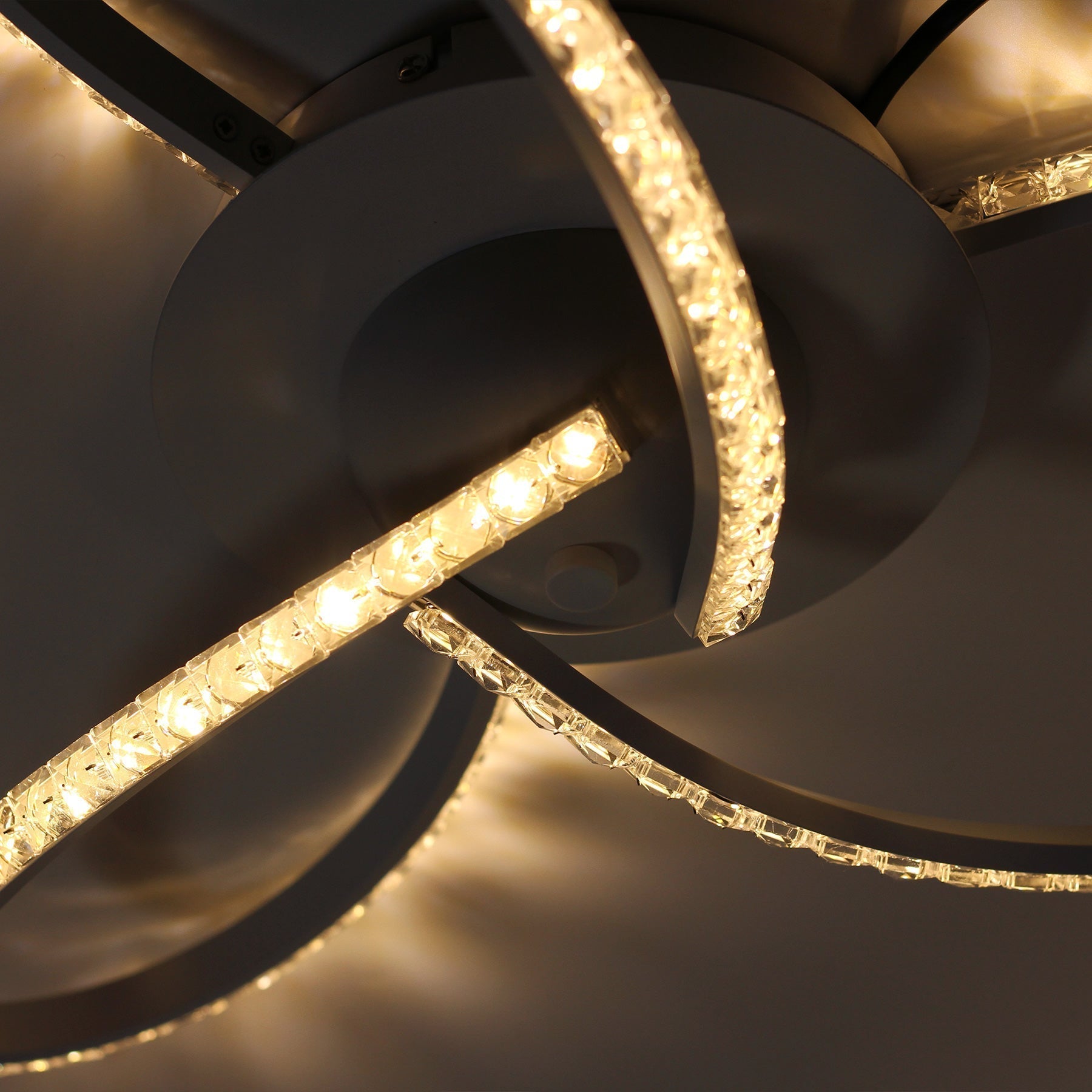 Irie Dimmable 3 Lights LED Ceiling Light - White 9