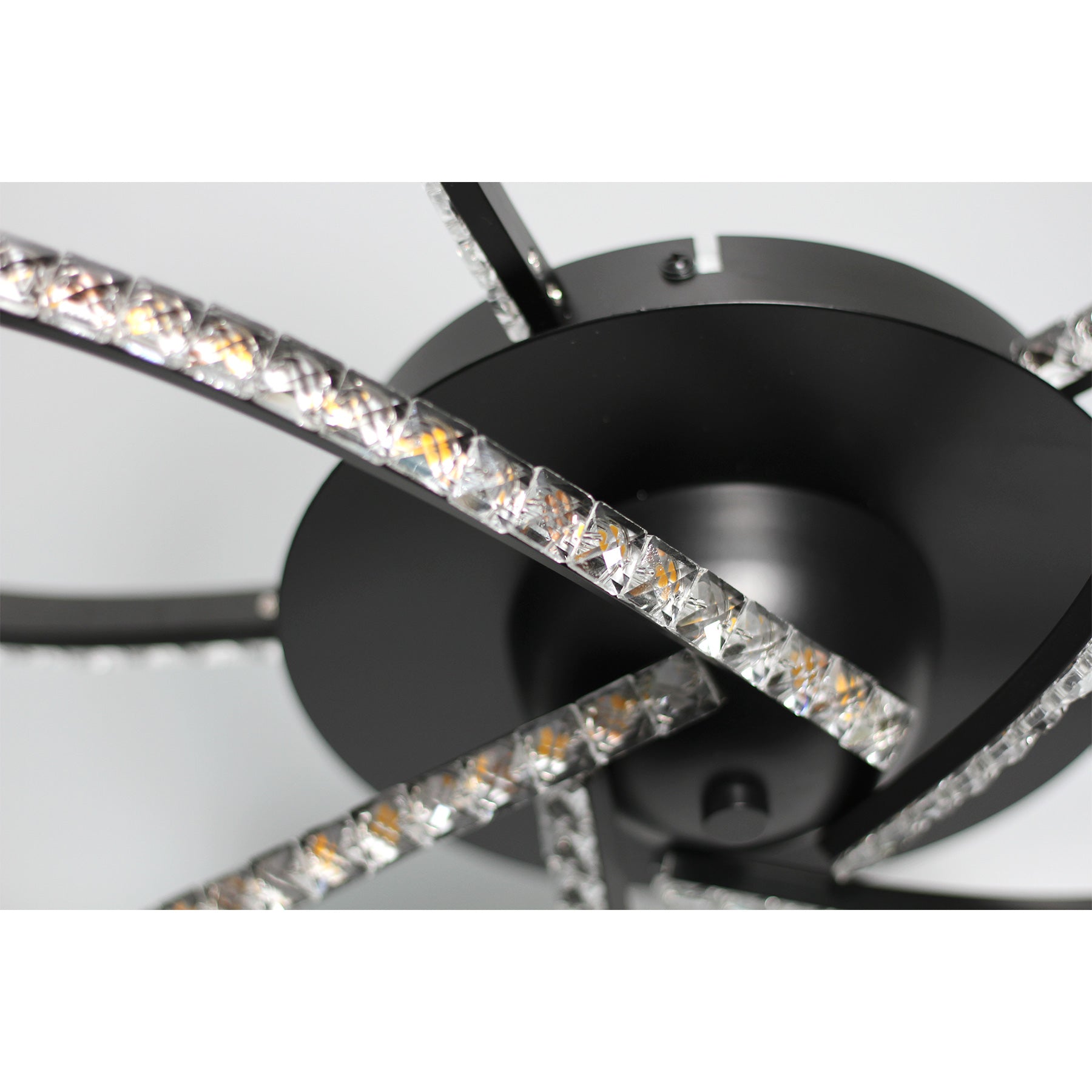 Irie Dimmable 5 Lights LED Ceiling Light - Black 5